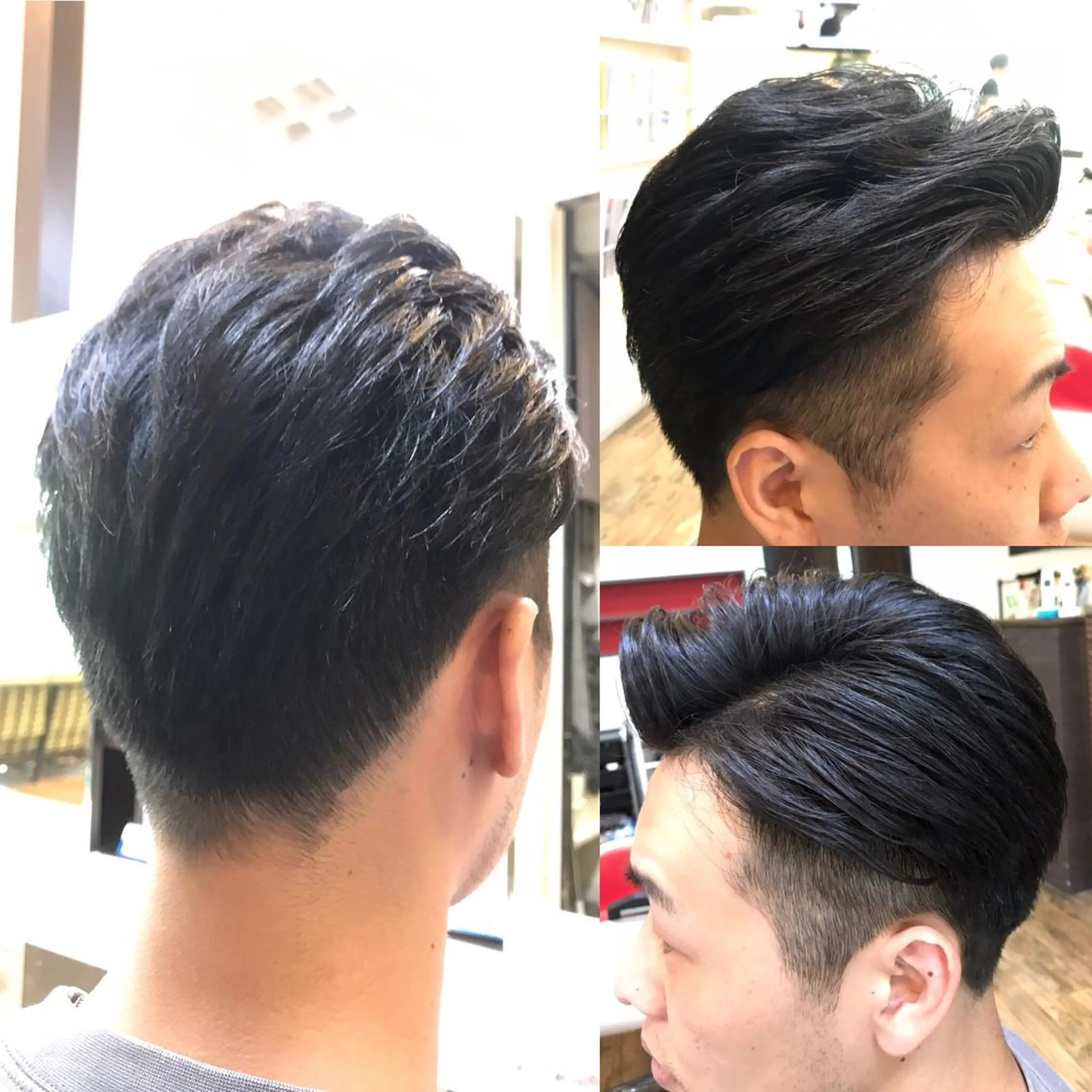 ショート メンズ 刈り上げ ショートヘア カット 赤羽、髪質改善サロン 吉野リョウスケのヘアスタイル