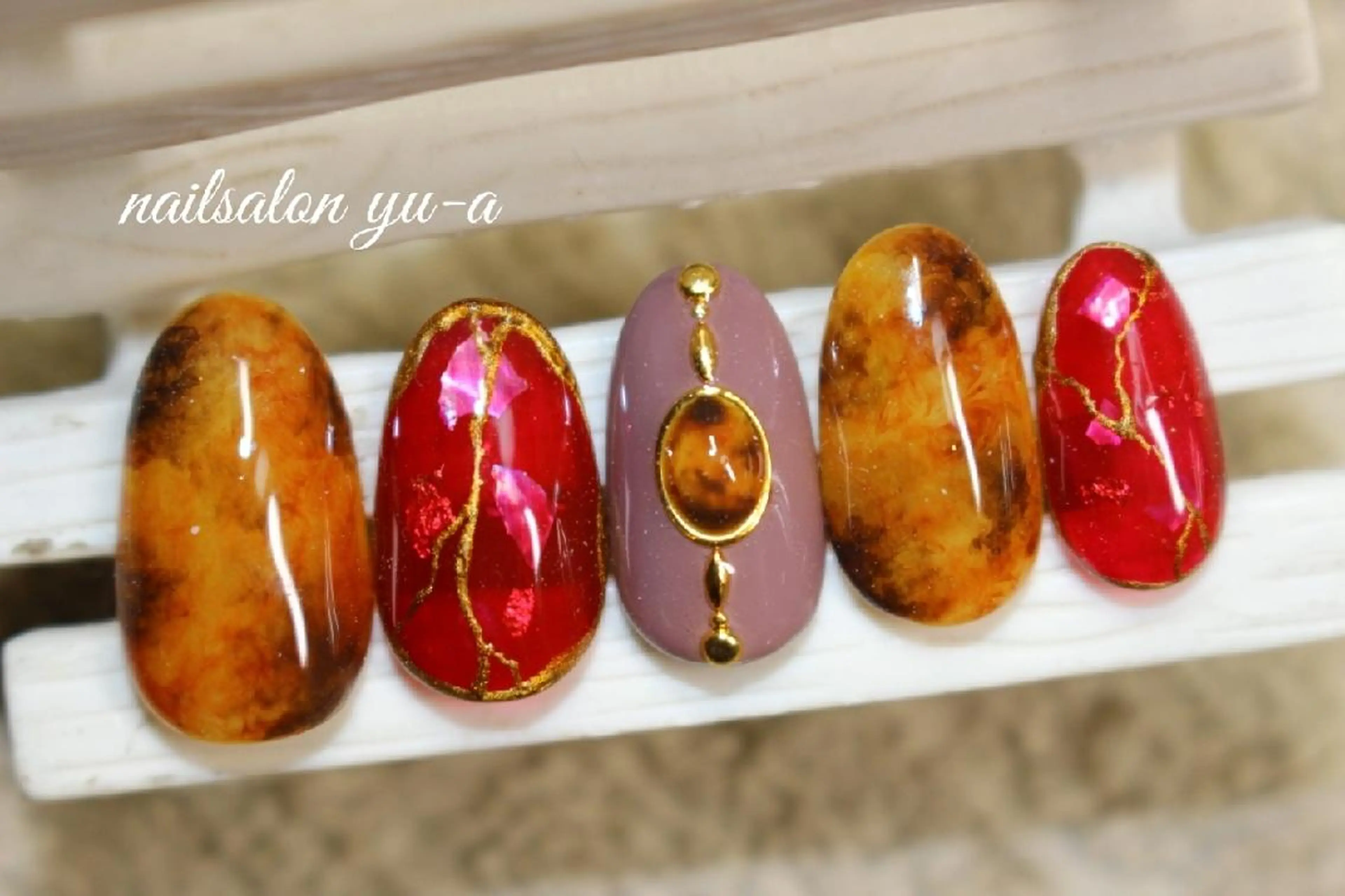 ネイル ハンドネイル yu-a☆  ネイル ＆ホワイトニングのネイルデザイン