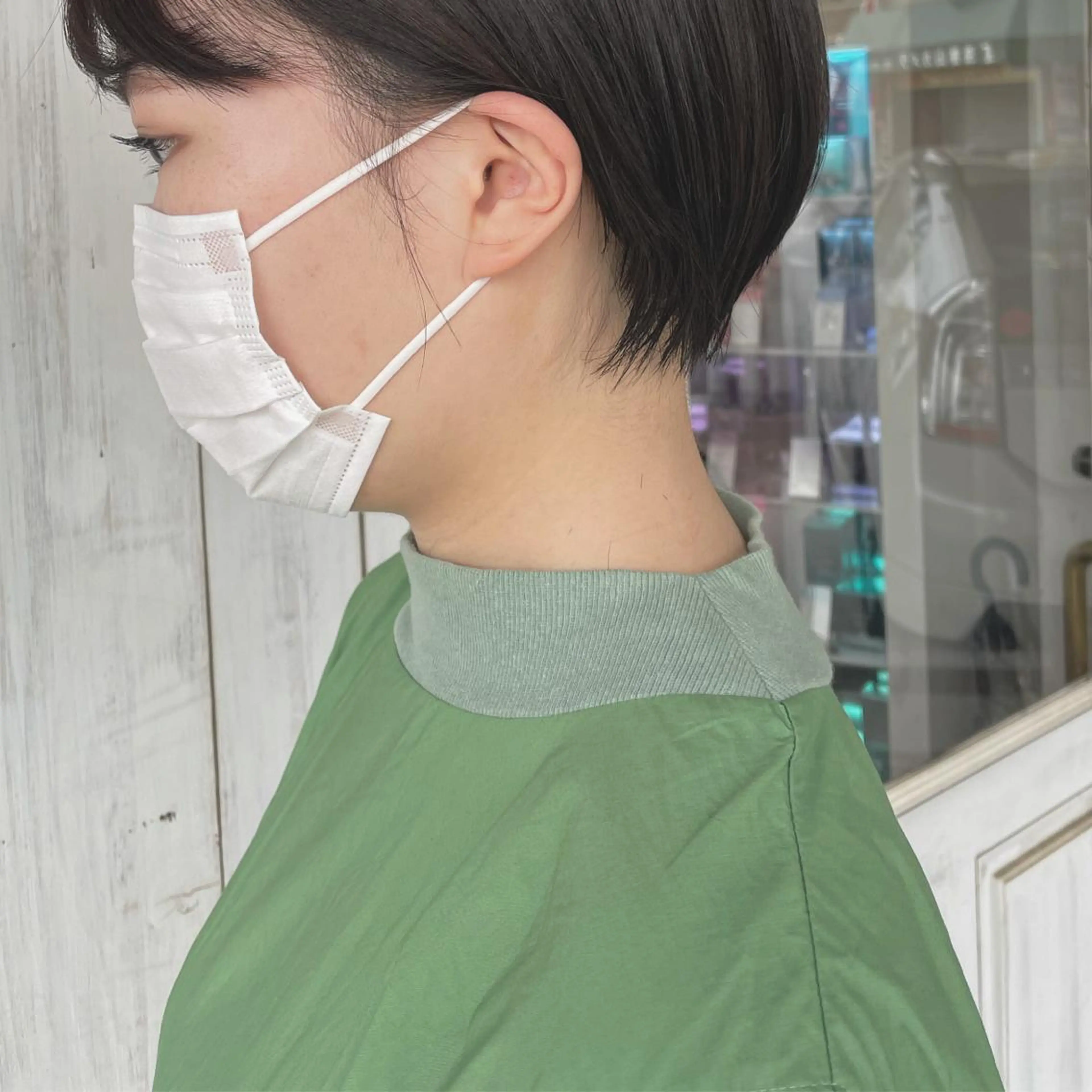 ショート カット ヘアカラー MOLLA 浅香山店所属・谷口ゆめ/縮毛矯正/ 大人女子/眉ワックスのヘアスタイル