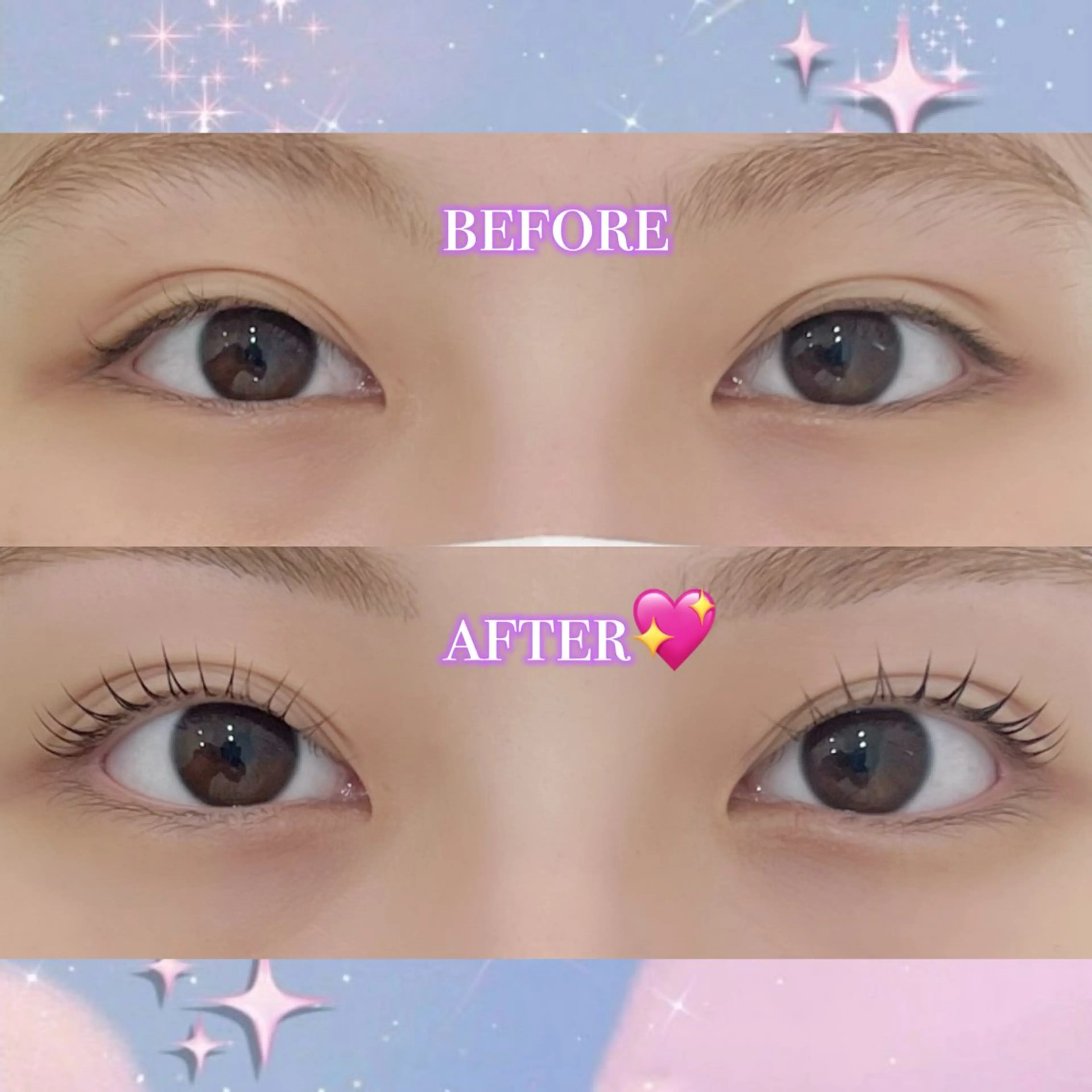 【韓ドル風☆束感を自宅再現】まつげパーマ+コーティングジェルお持ち帰りの写真