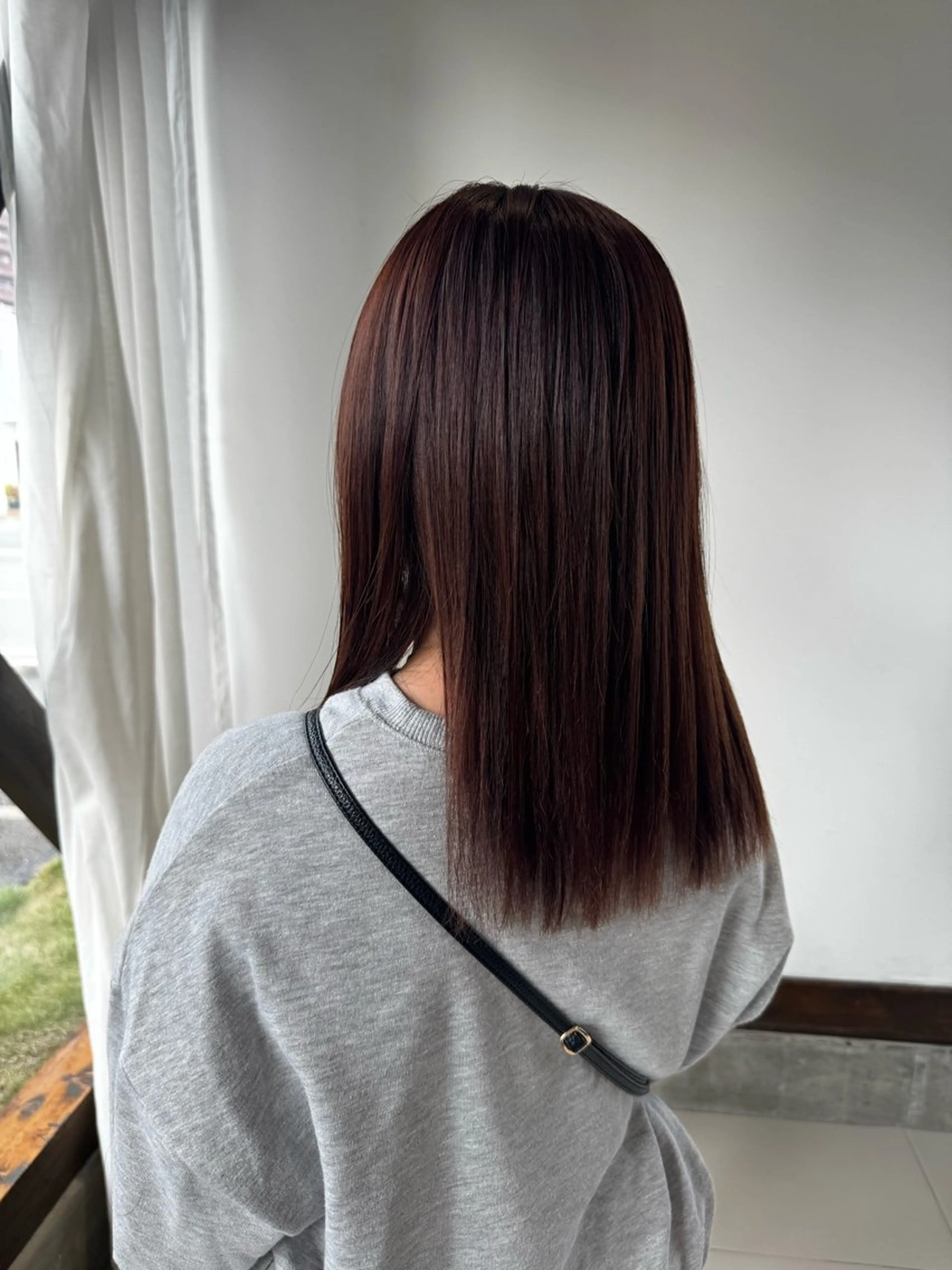 縮毛矯正 トリートメント kage Nanamiのヘアスタイル