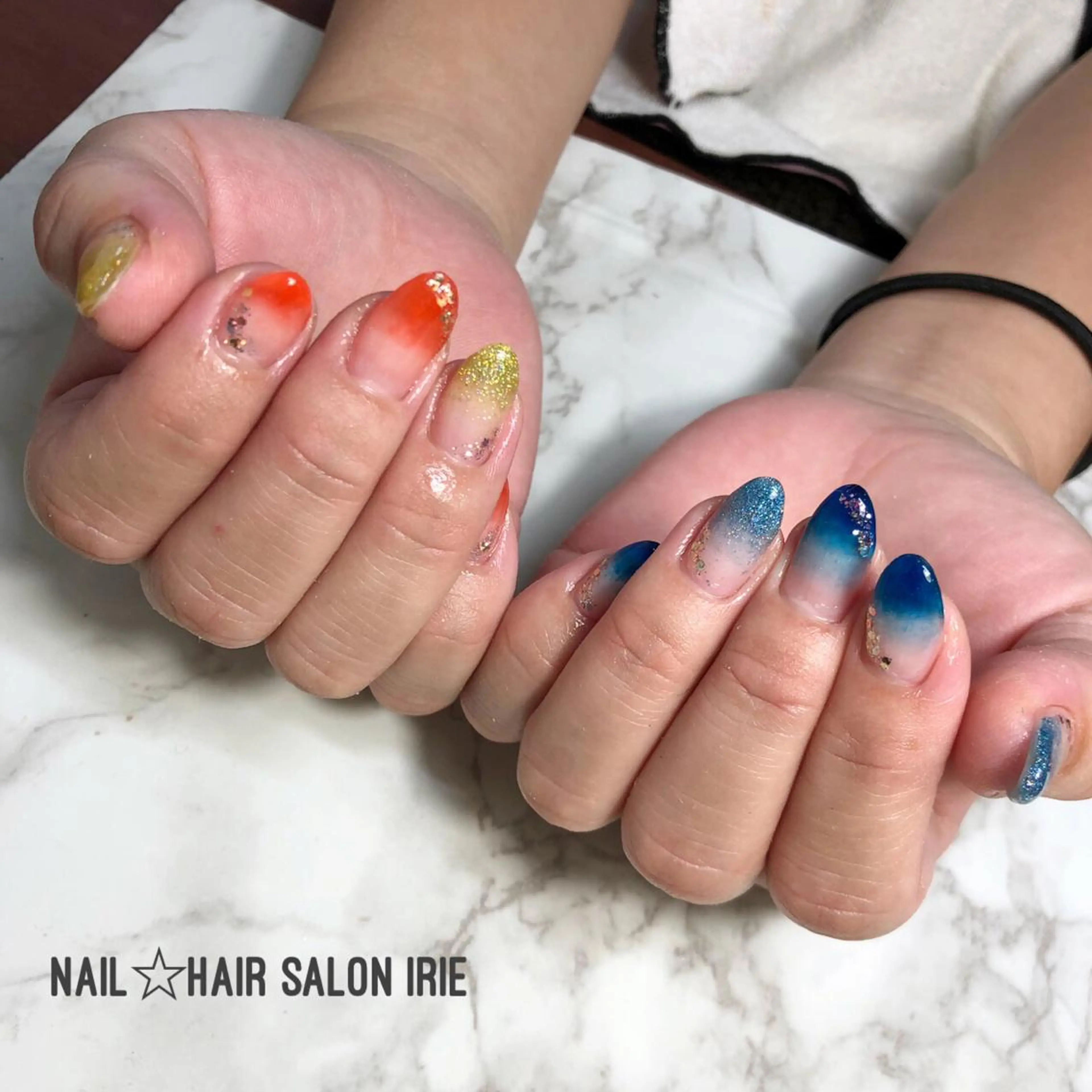 ネイル Hair salon Irie所属・與儀 知佳のネイルデザイン