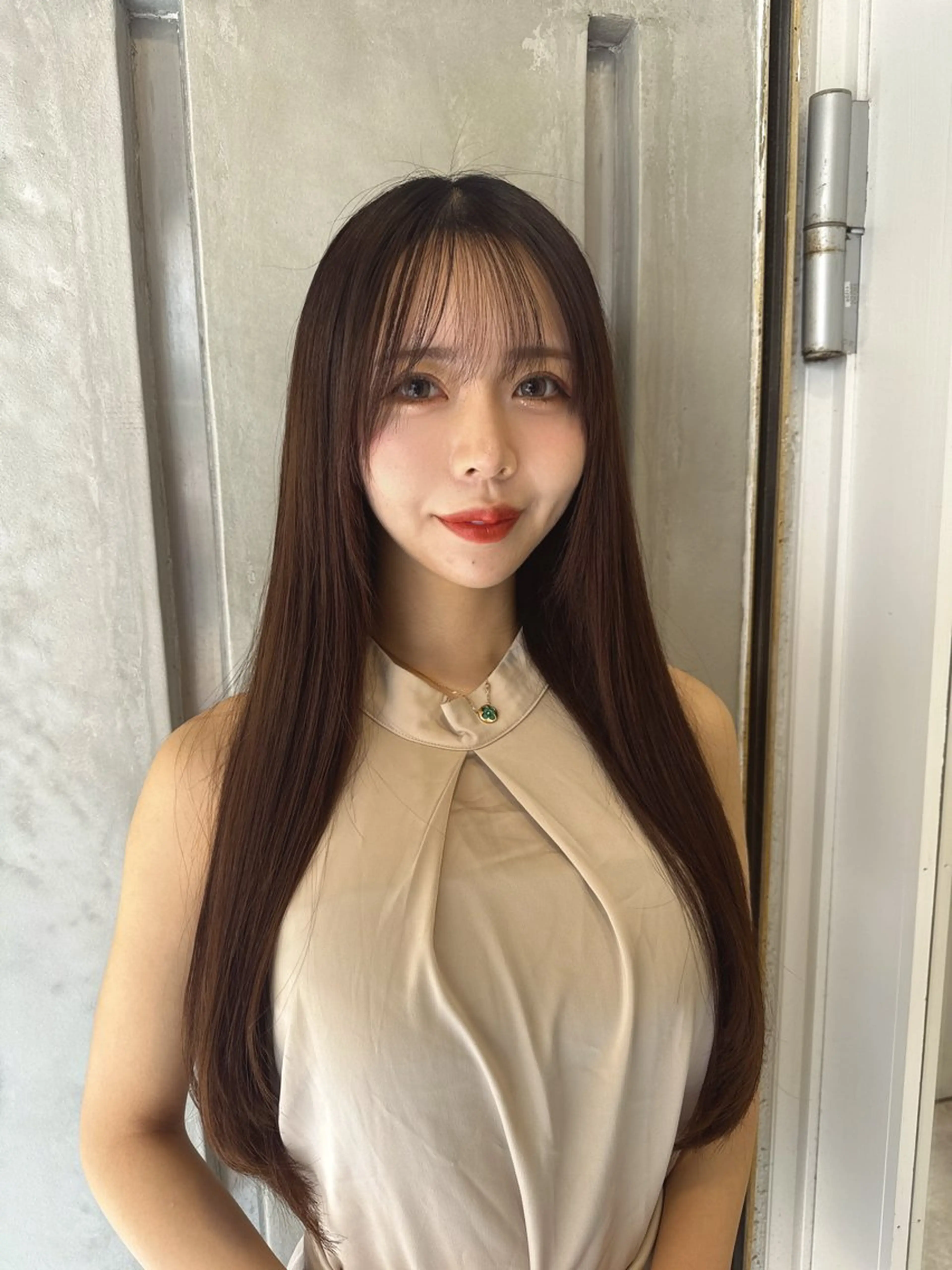 ミディアム カラー 黒髪 ブリーチ 透明感カラー ブリーチなしカラー 卒業式のヘアスタイル カット ヘアカラー トリートメント 💎透明感カラー特化 💎TAISEIのヘアスタイル