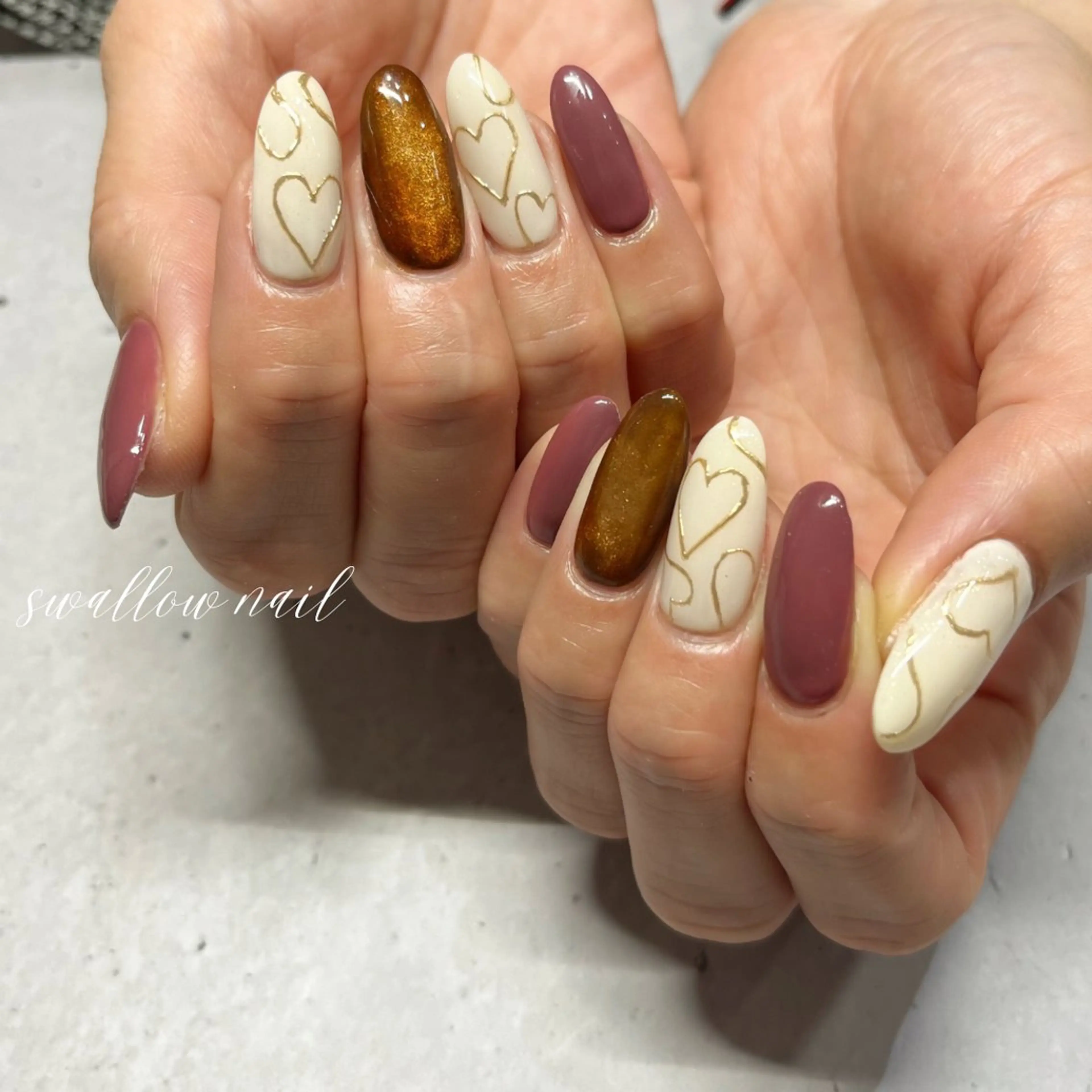ネイル swallow nail所属・スワローネイル misatoのネイルデザイン