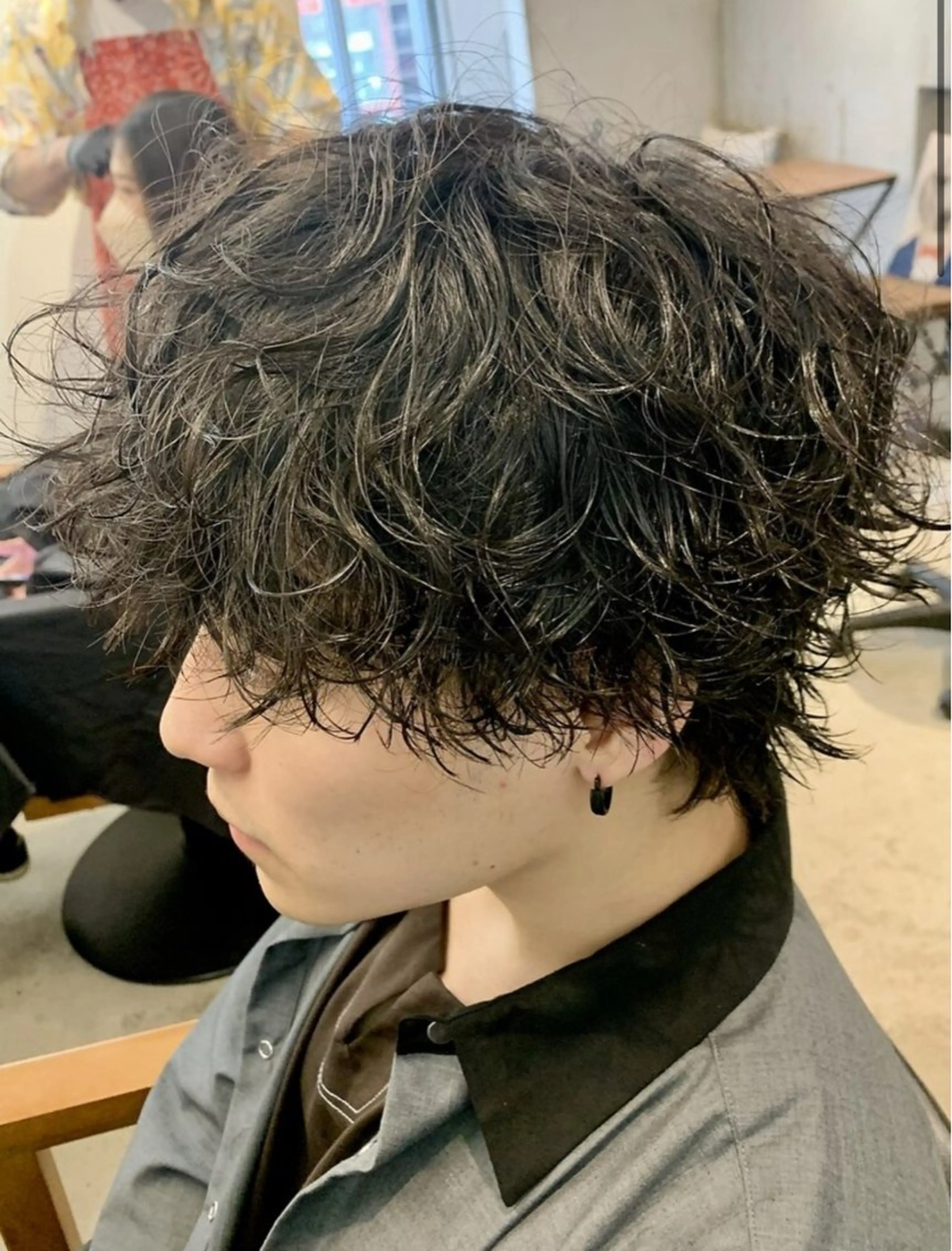 パーマ ニュアンスパーマ カット パーマ morrow by suntown所属・💙AKANE ハイトーン特化💙のヘアスタイル