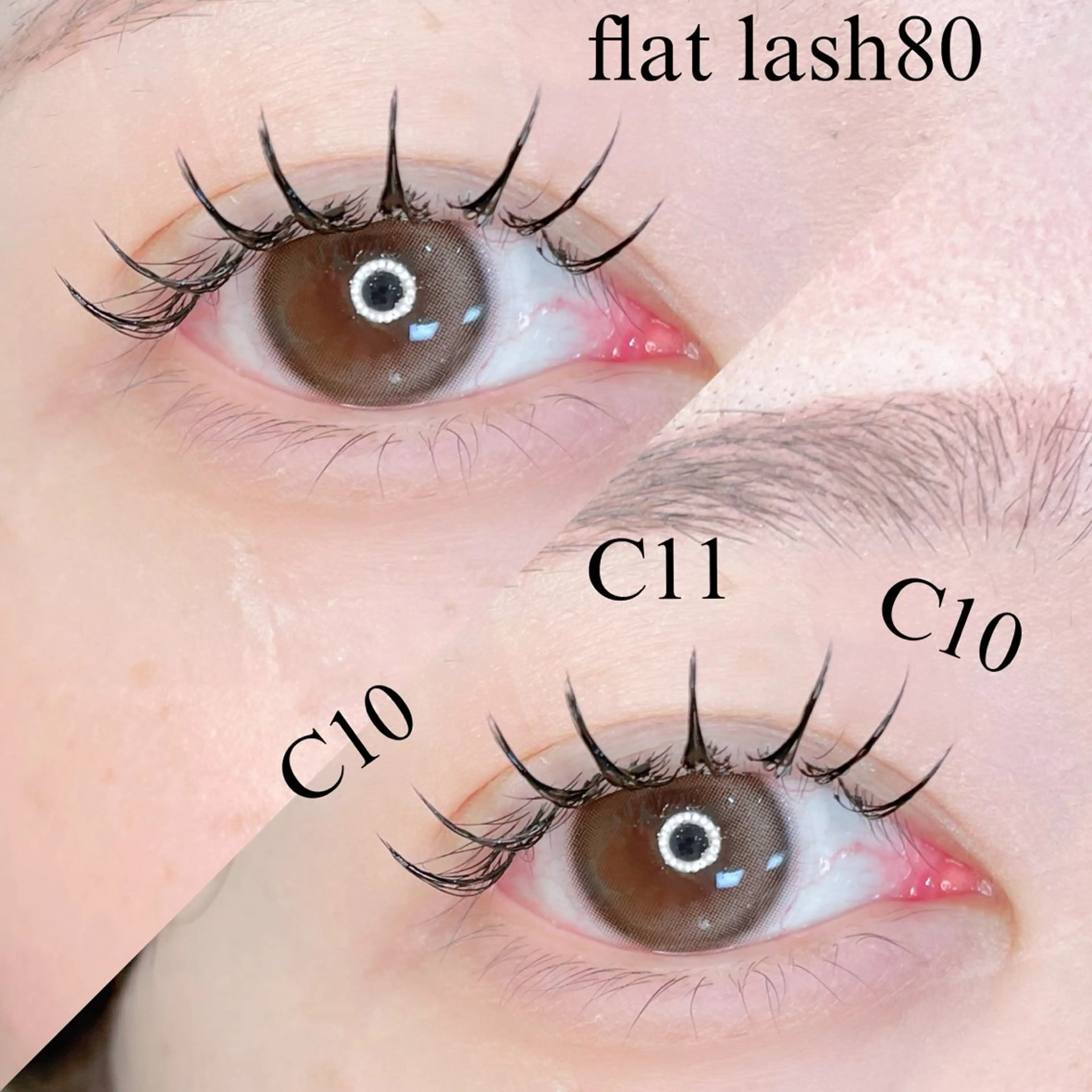 マツエク・マツパ フラットラッシュ マツエク パリジェンヌ/美眉 OLIVIA加藤のマツエク・マツパデザイン