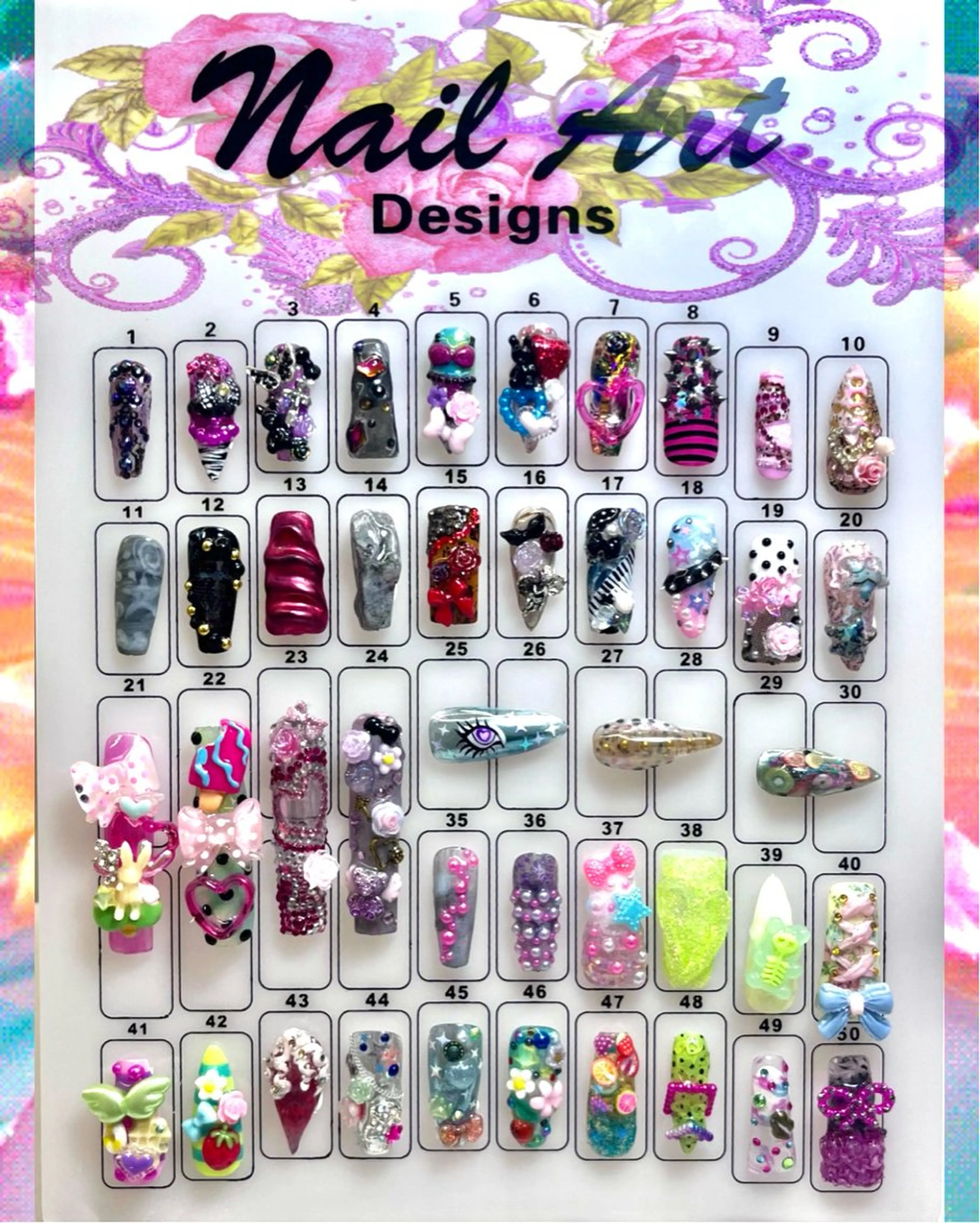 ネイル ハンドネイル Mariris所属・ᗷᗩᑎSᗩ ᑎᗩIᒪ ՏᗩᒪOᑎのネイルデザイン