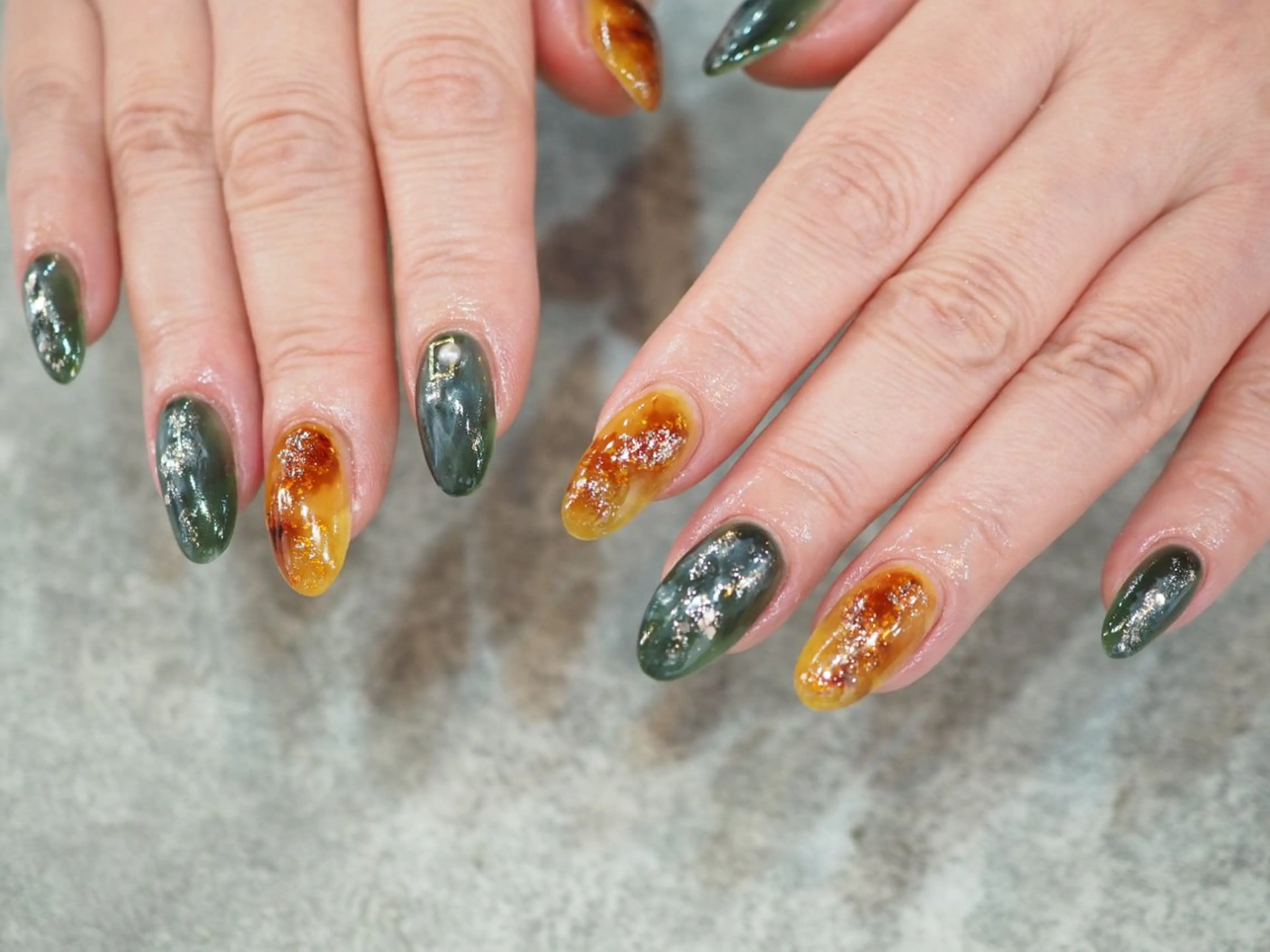 ネイル ハンドネイル glaNje shioriのネイルデザイン