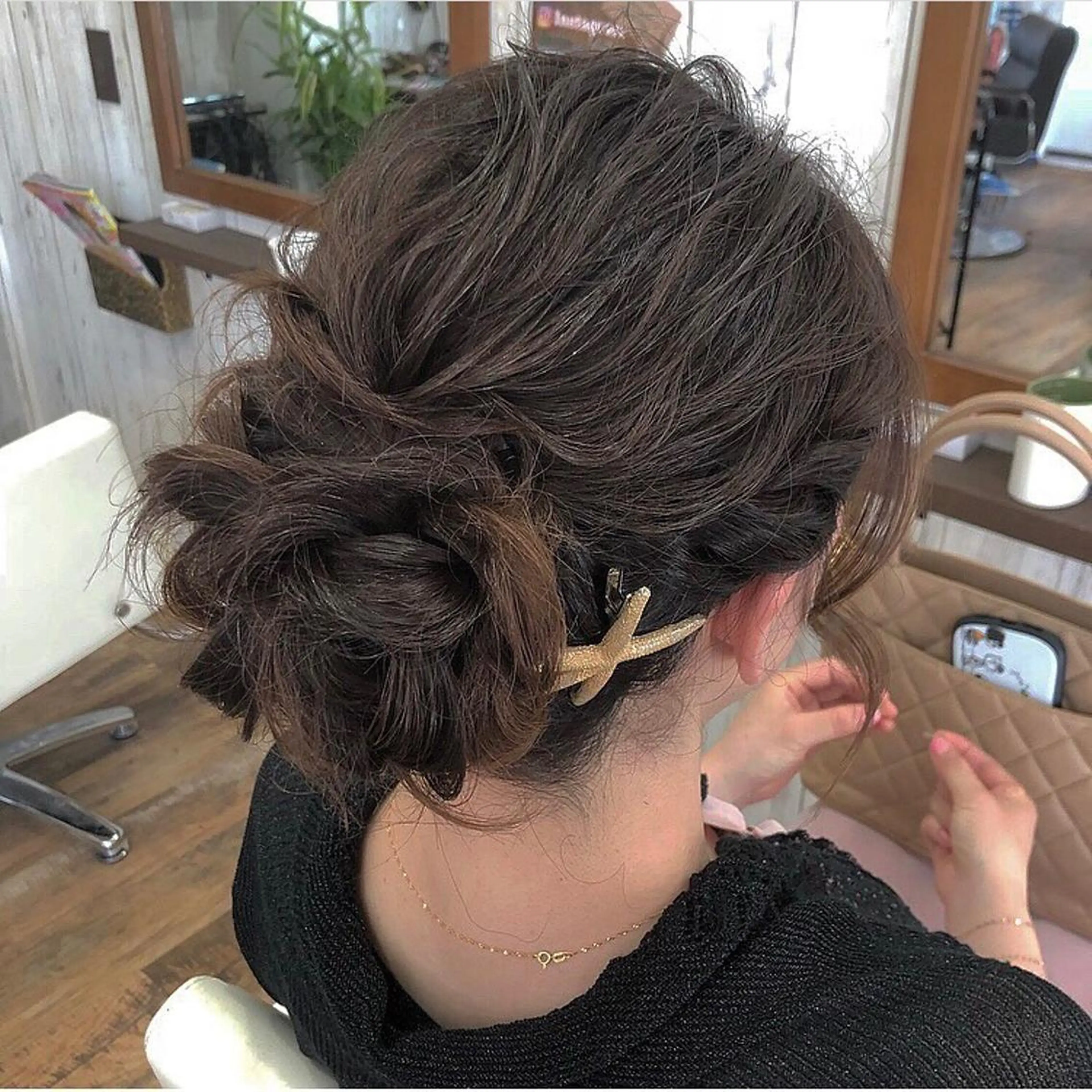 【可愛く】★ パーティーヘアセットの写真