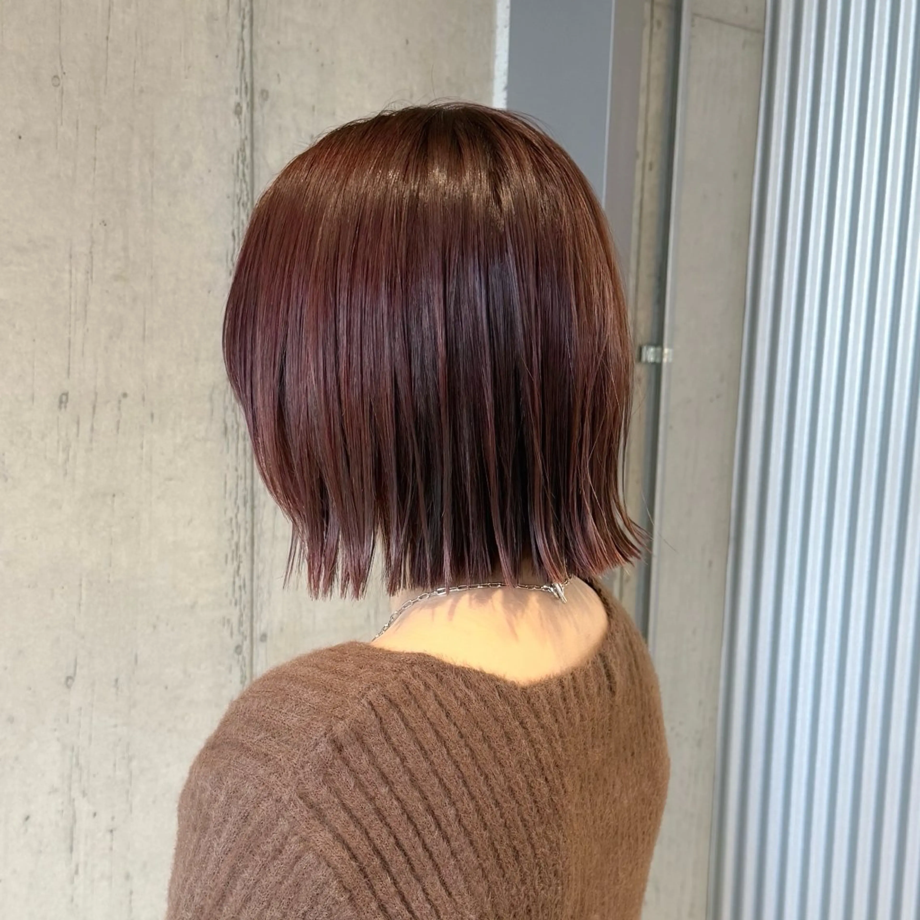 ショート カラー カット ヘアカラー トリートメント 透明感/血色カラー/ 似合せレイヤー/ゆいのヘアスタイル