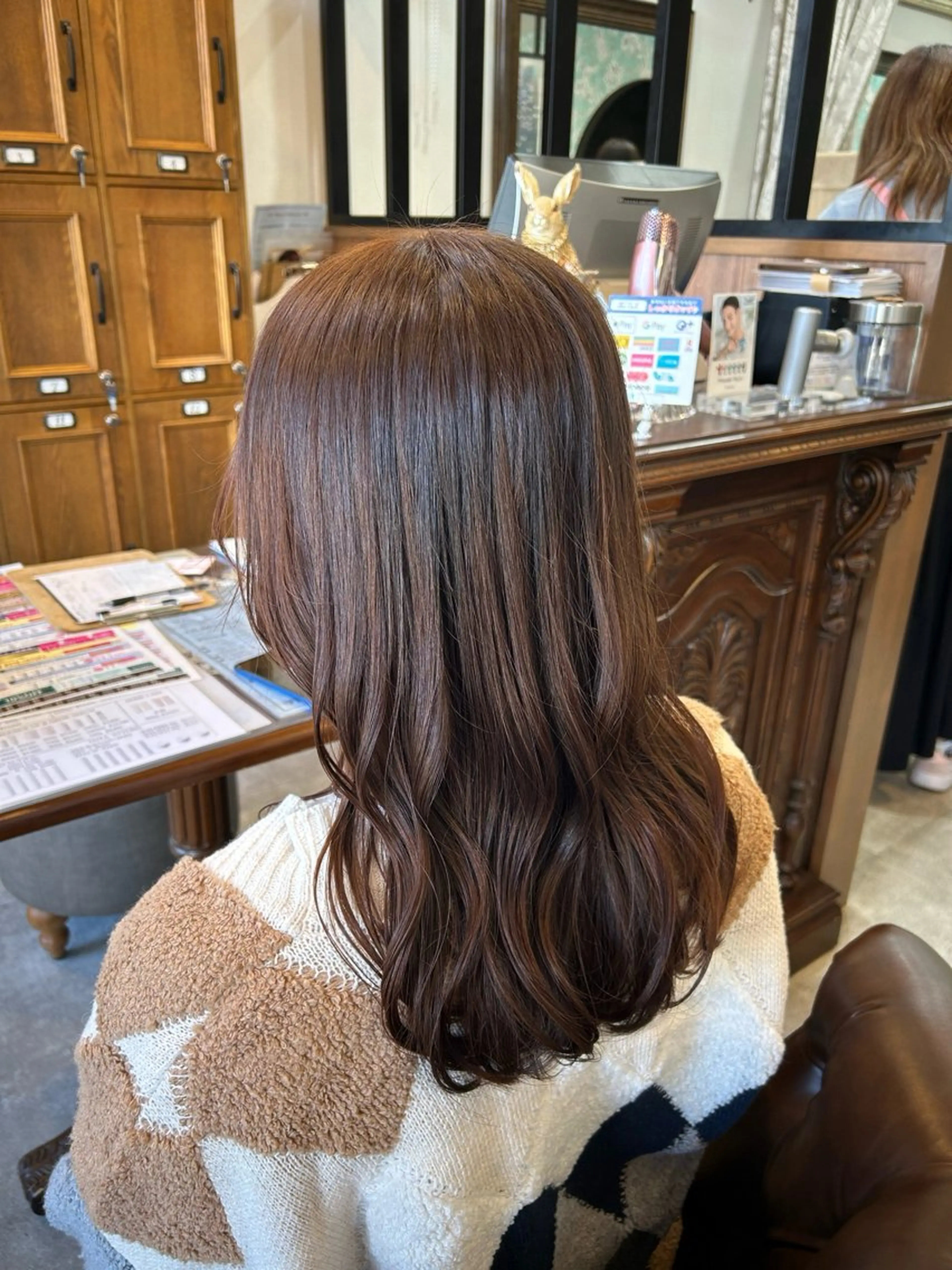 ロング やまもと かのんのヘアスタイル