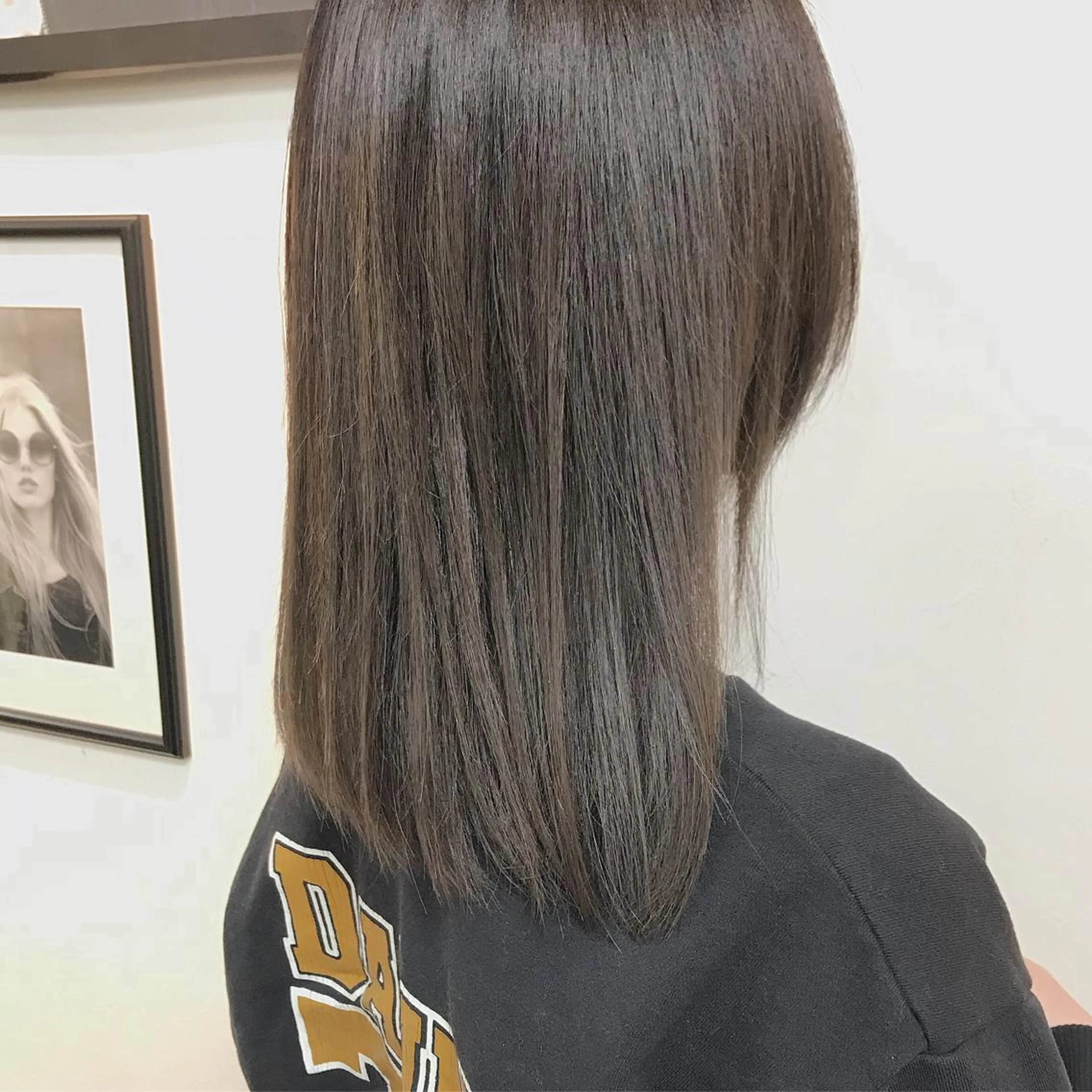 ミディアム カット ヘアカラー 髪質改善満足度NO1 山下のヘアスタイル