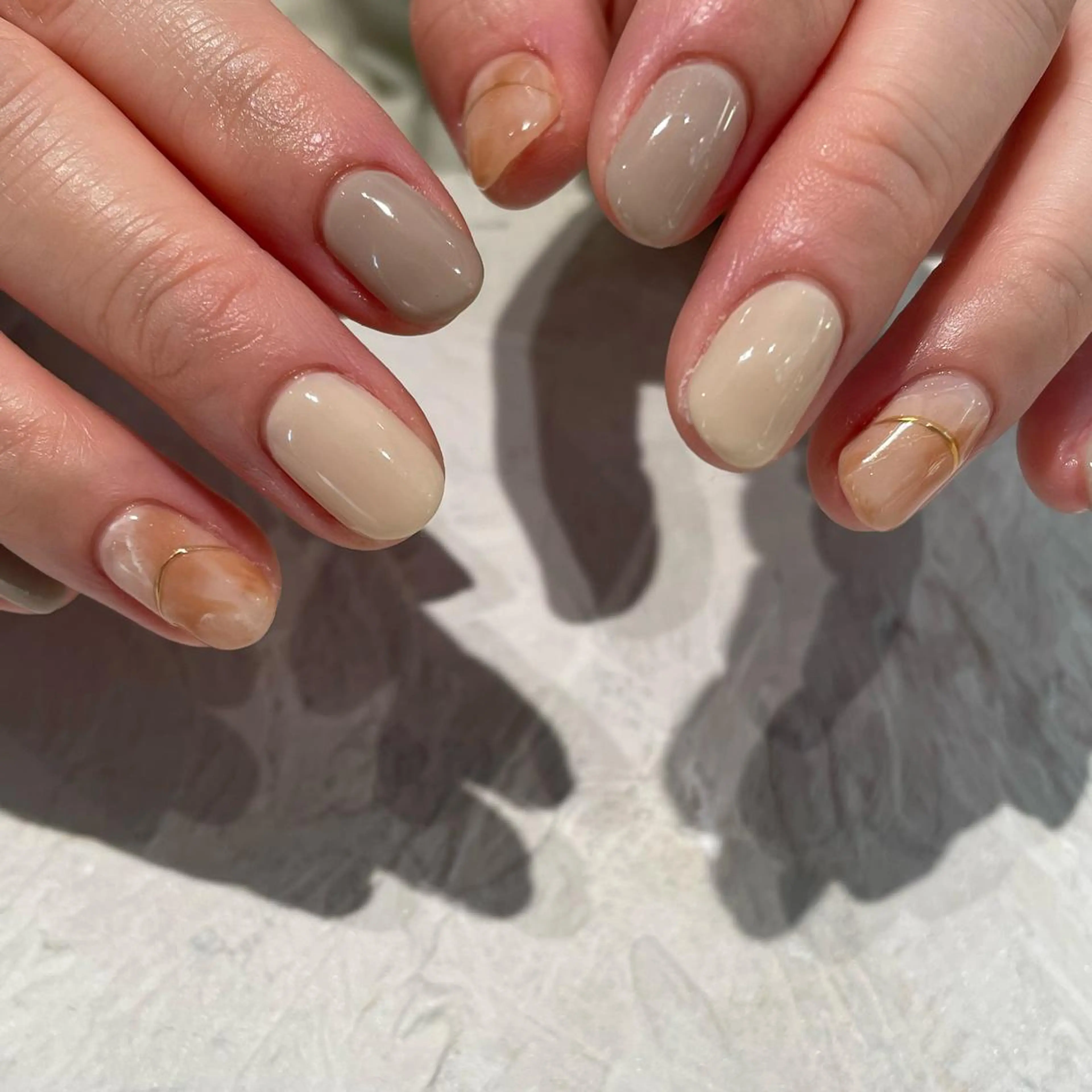 ネイル tete'o nail RIEのネイルデザイン