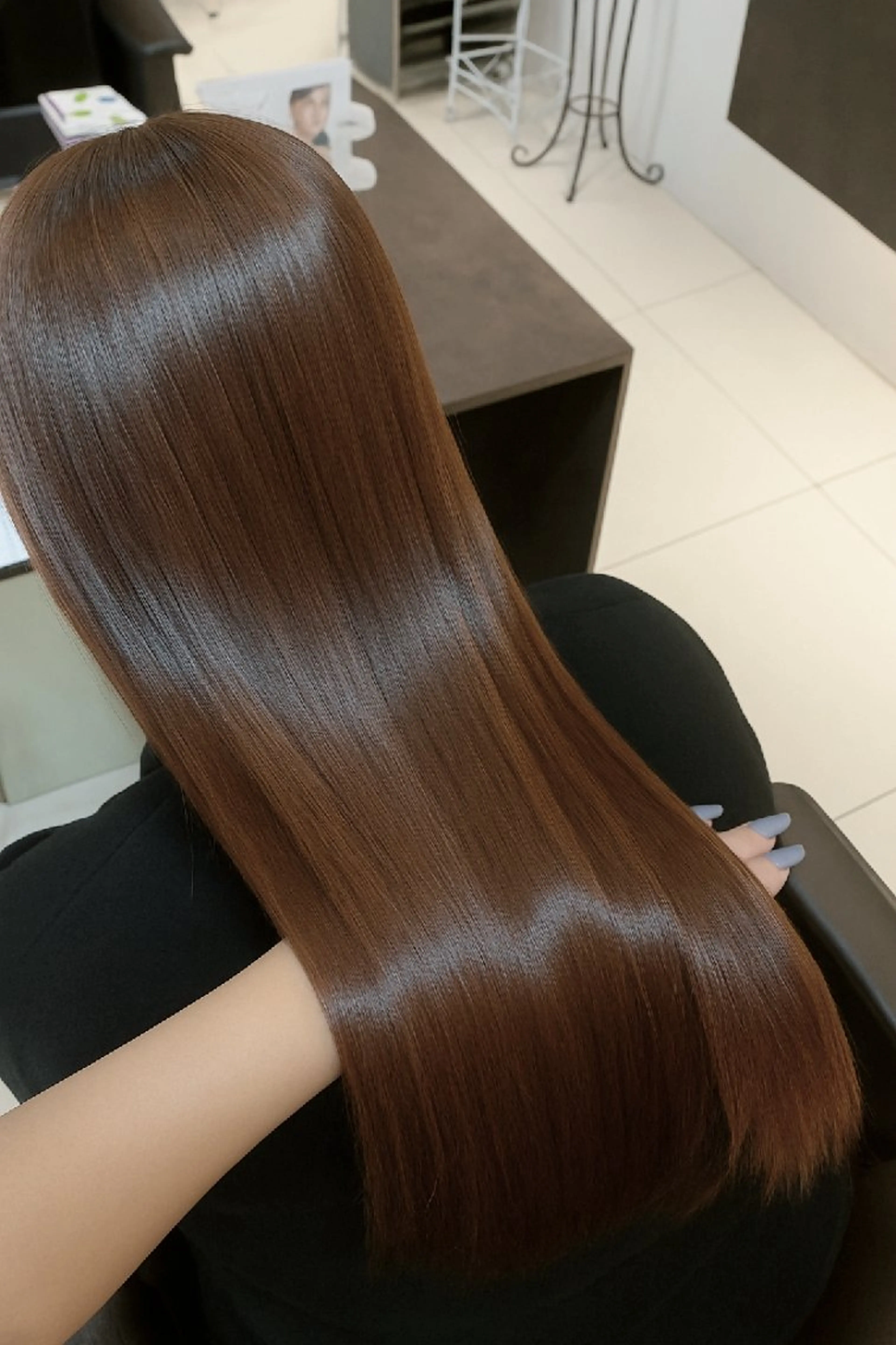 ロング トリートメント アイブロウ/艶カラー ‪/yune🍒のヘアスタイル