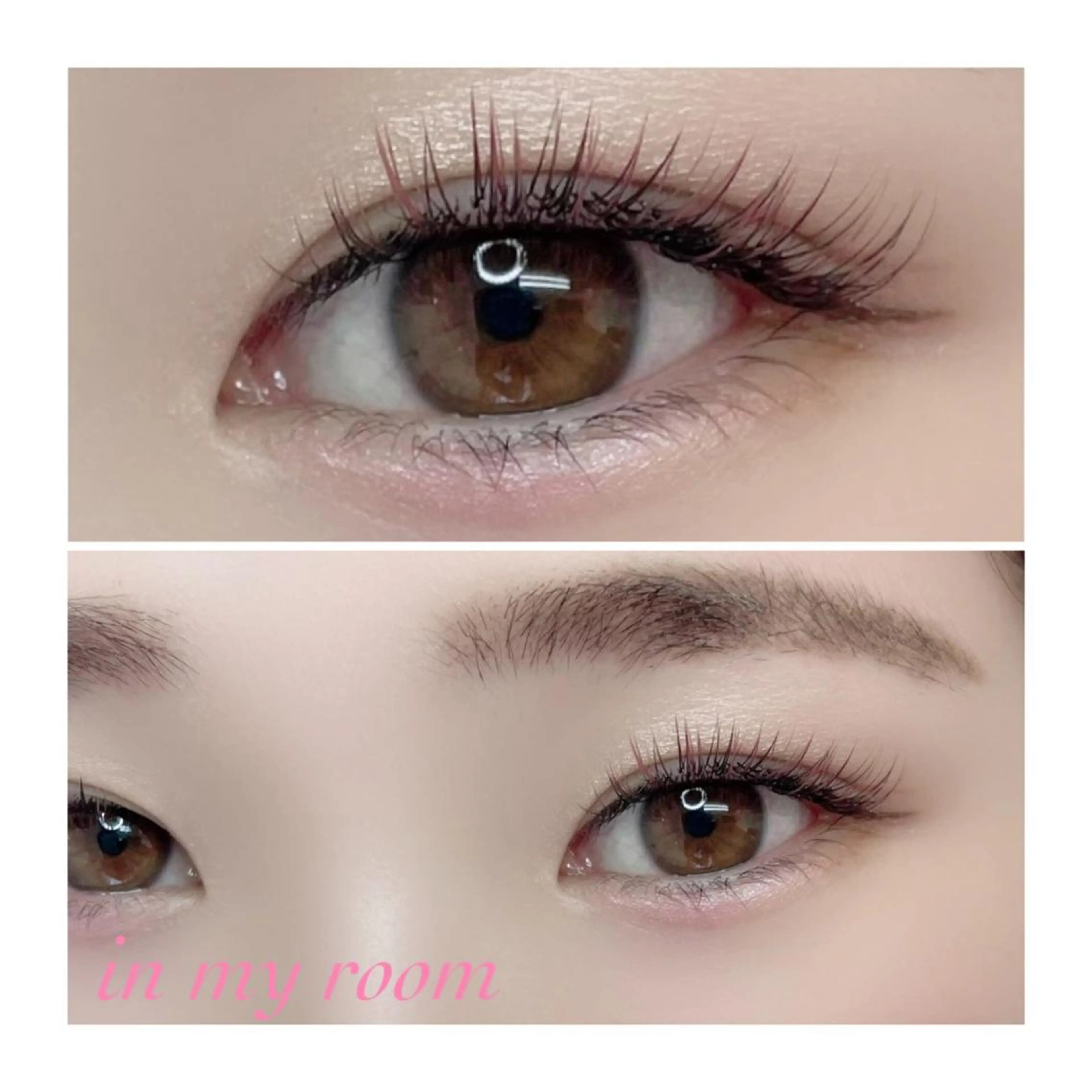 マツエク・マツパ カラーマツエク マツエク ☽𝘀𝗵𝗶 𝘀𝗵𝗶☽のマツエク・マツパデザイン