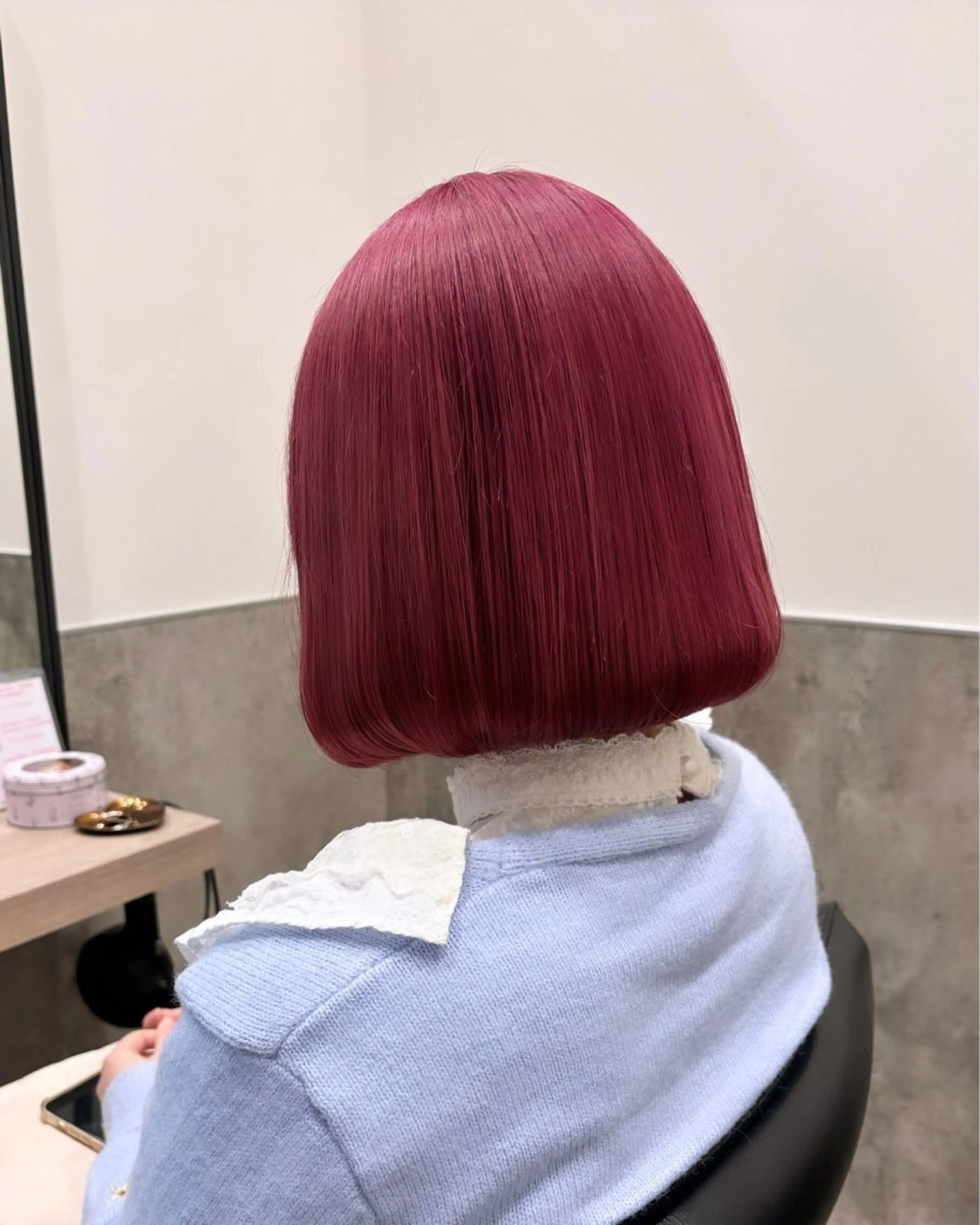 ミディアム カラー 💗ガーリーヘア🎀 saki💗のヘアスタイル