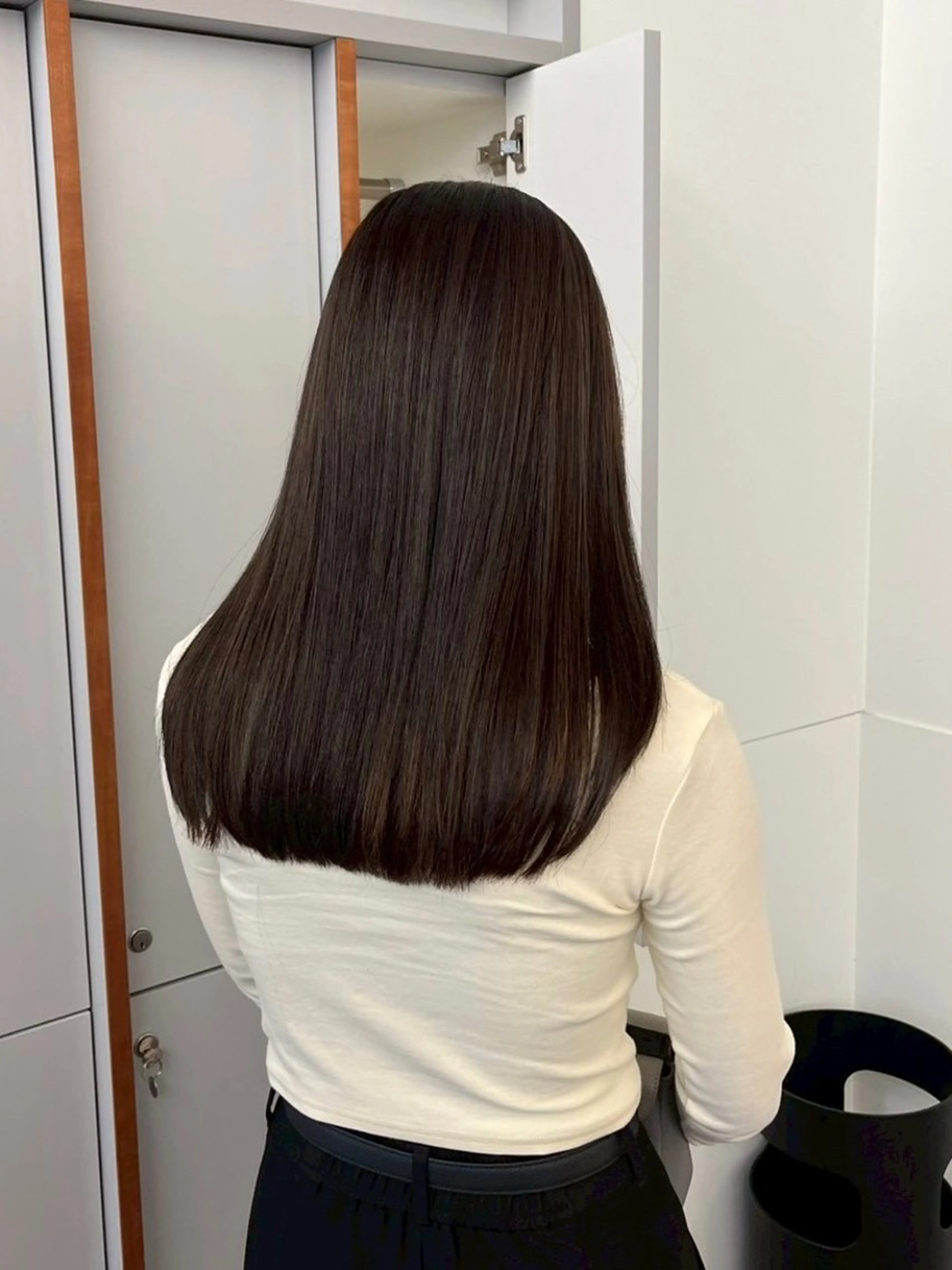 ロング 縮毛矯正 縮毛矯正 トリートメント 高発色ブリーチ/ ハイレイヤー🪽aiのヘアスタイル