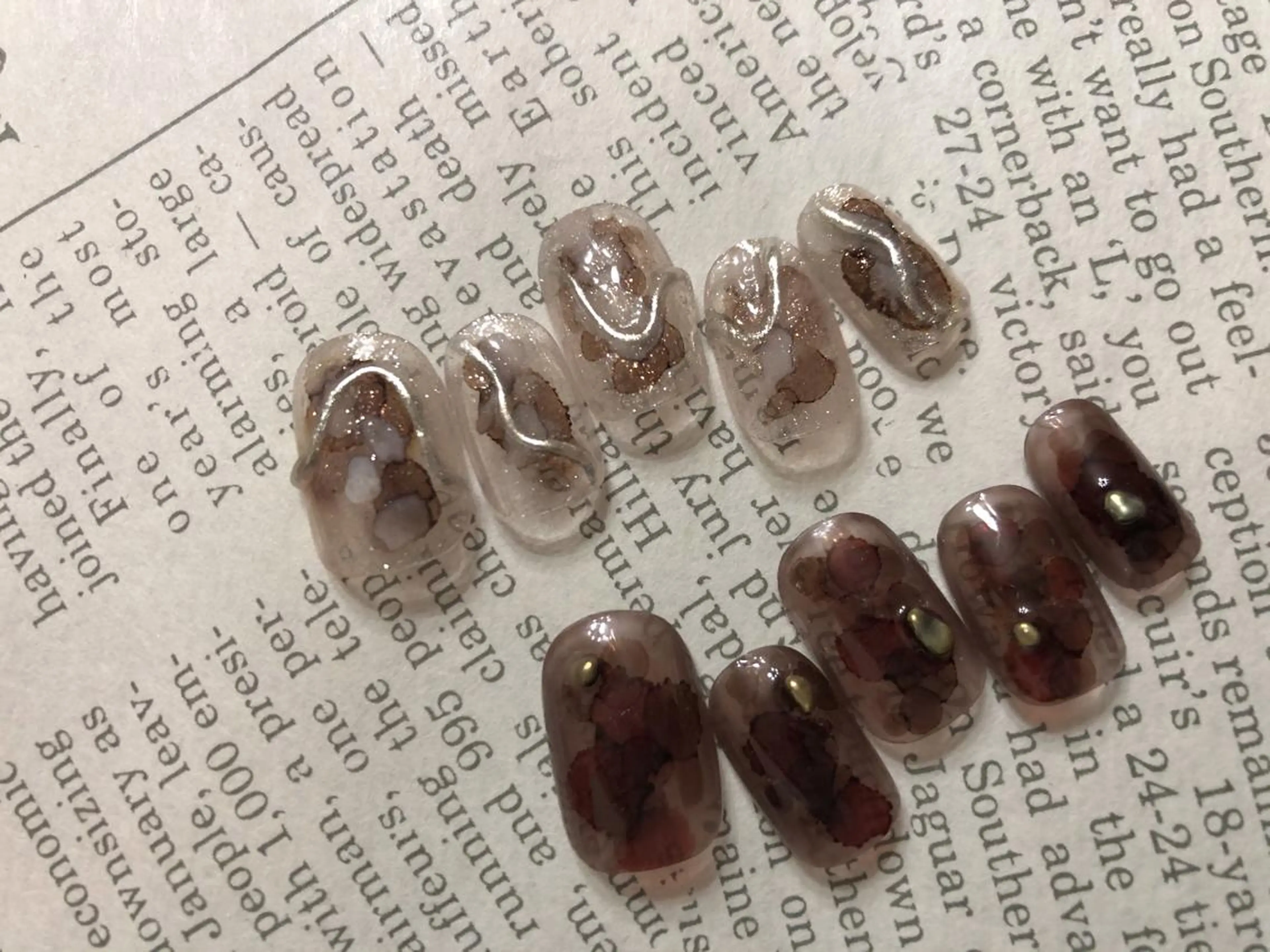 ネイル ☽ ☾のネイルデザイン