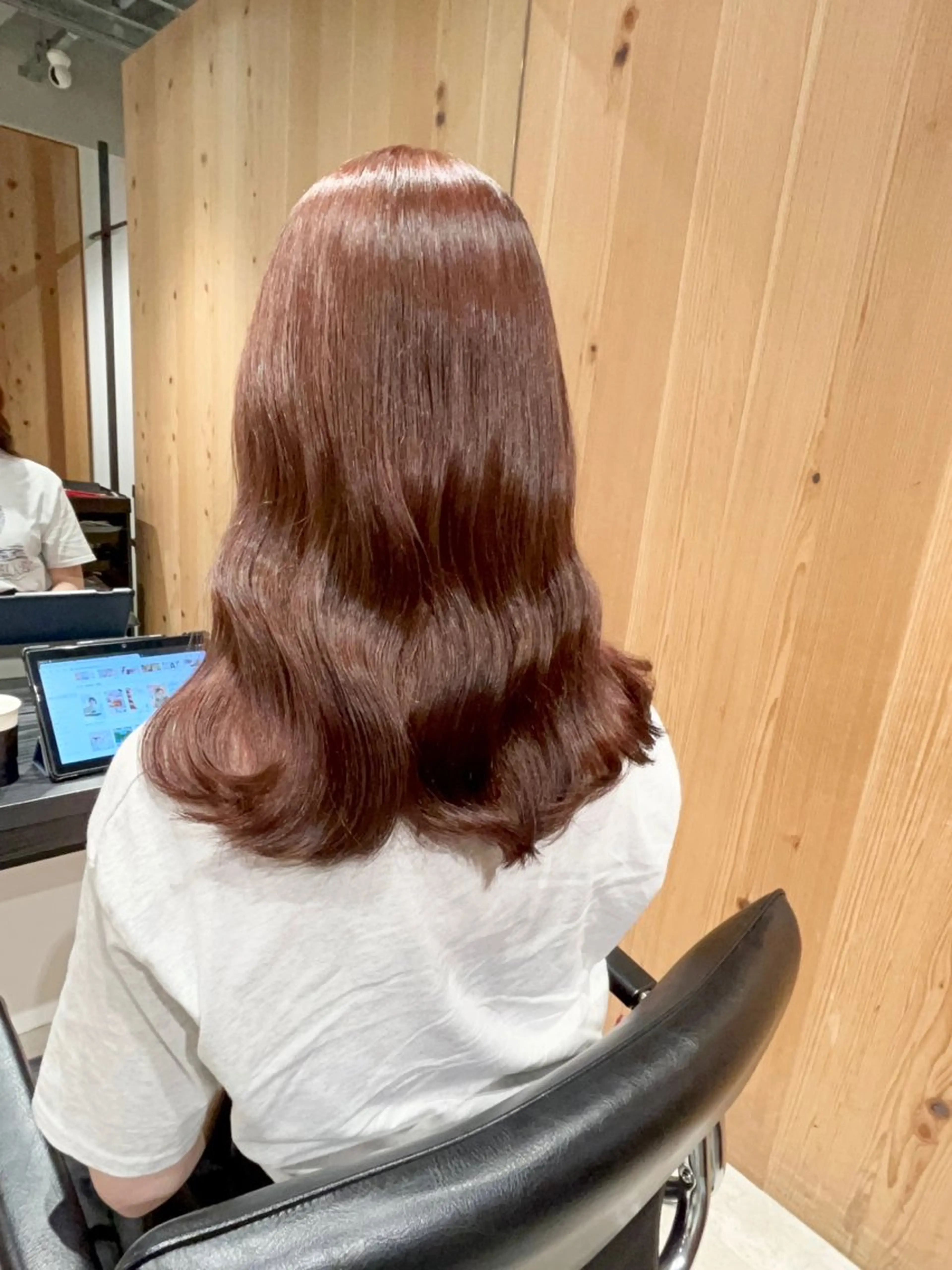 🍊艶髪カット➕ブリーチ無しオレンジブラウンカラー➕栄養たっぷりトリートメント➕クイックヘッドスパ🍊の写真