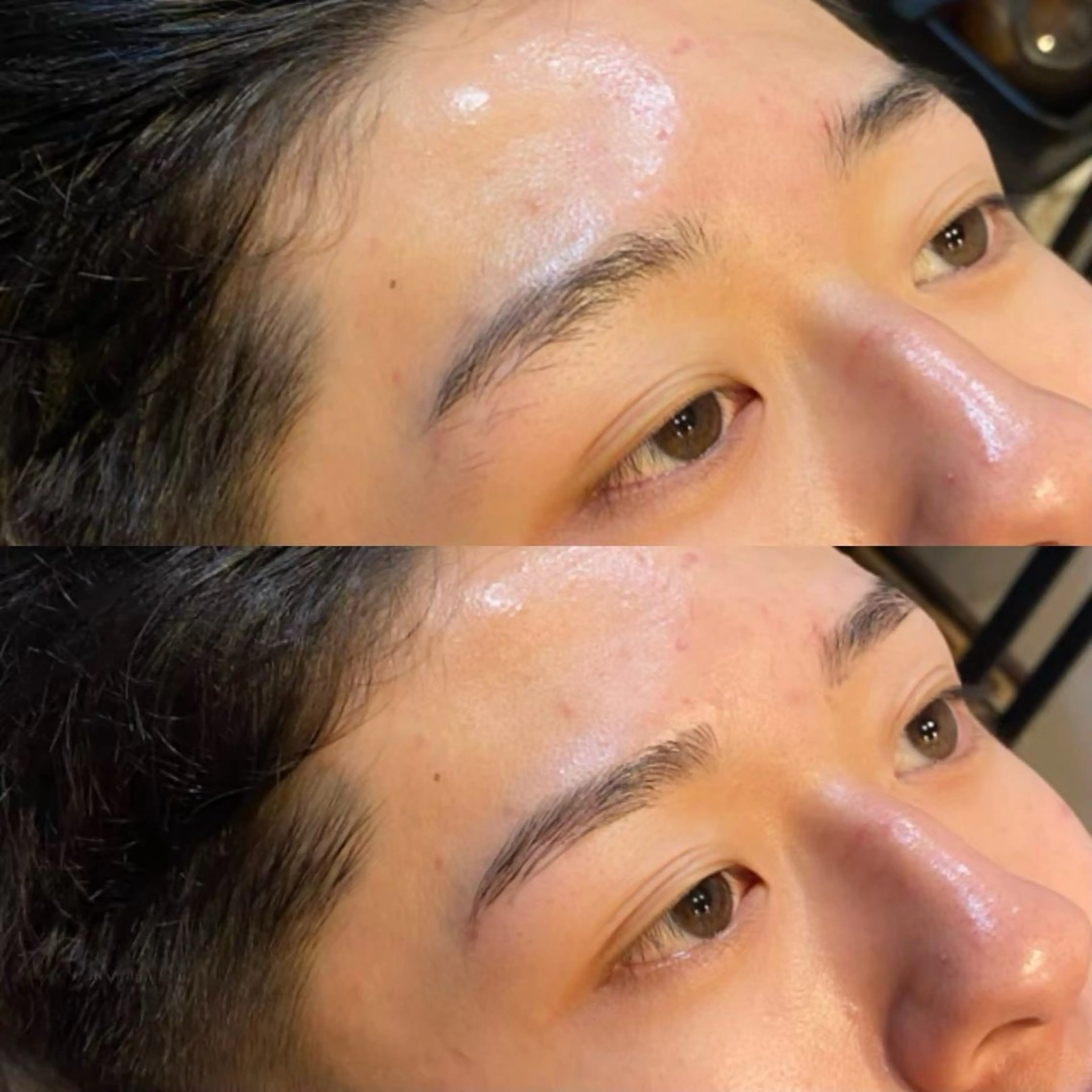 アイブロウ エビナ ライのヘアスタイル