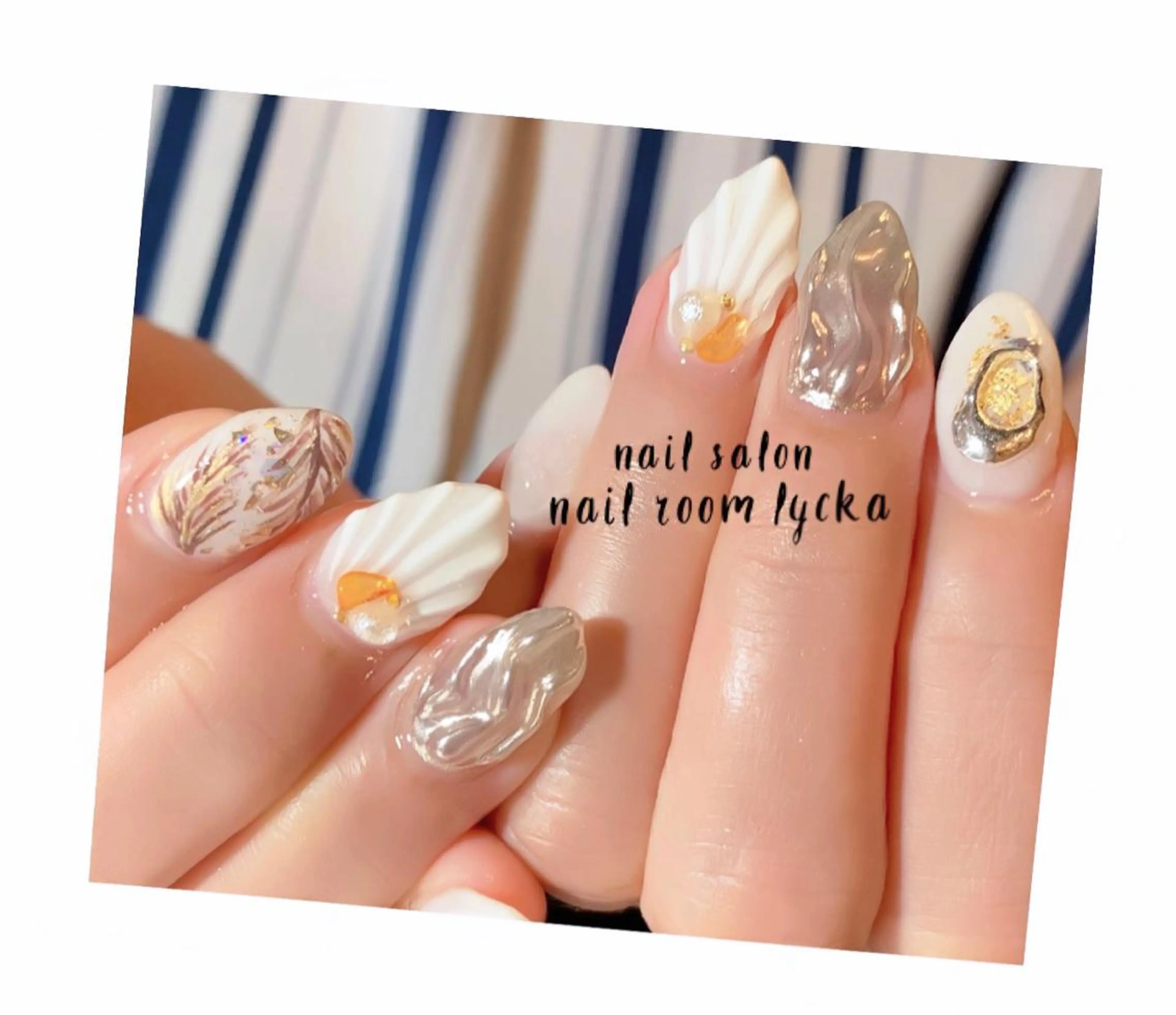 ネイル ﾈｲﾙﾙｰﾑﾘｯｶ 𝐦𝐚𝐲𝐮のネイルデザイン