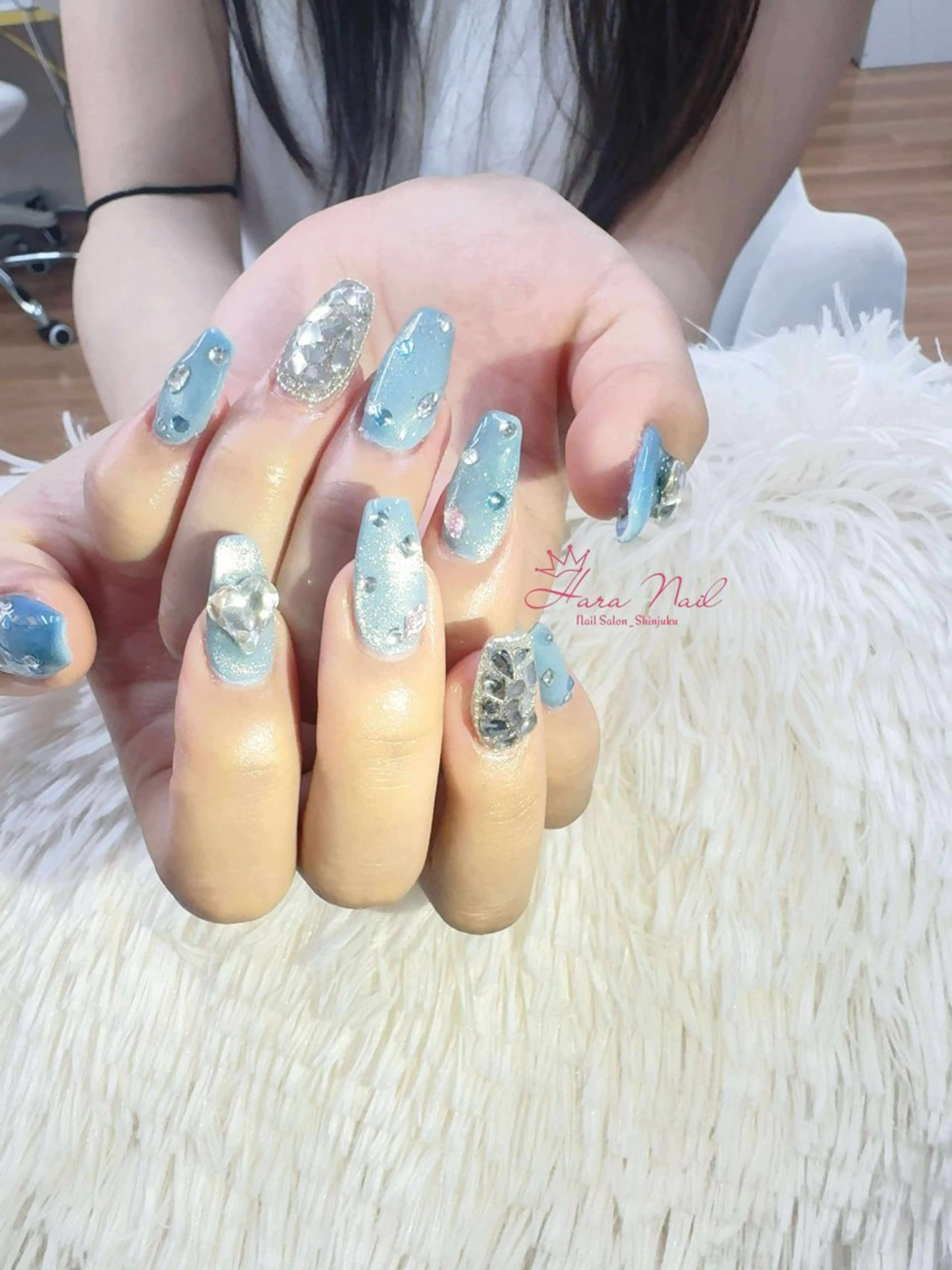 ネイル ジェルネイル 持ち込み パラジェル ハンドネイル ハンドケア Hara Nail 【パラジェル使用】のネイルデザイン