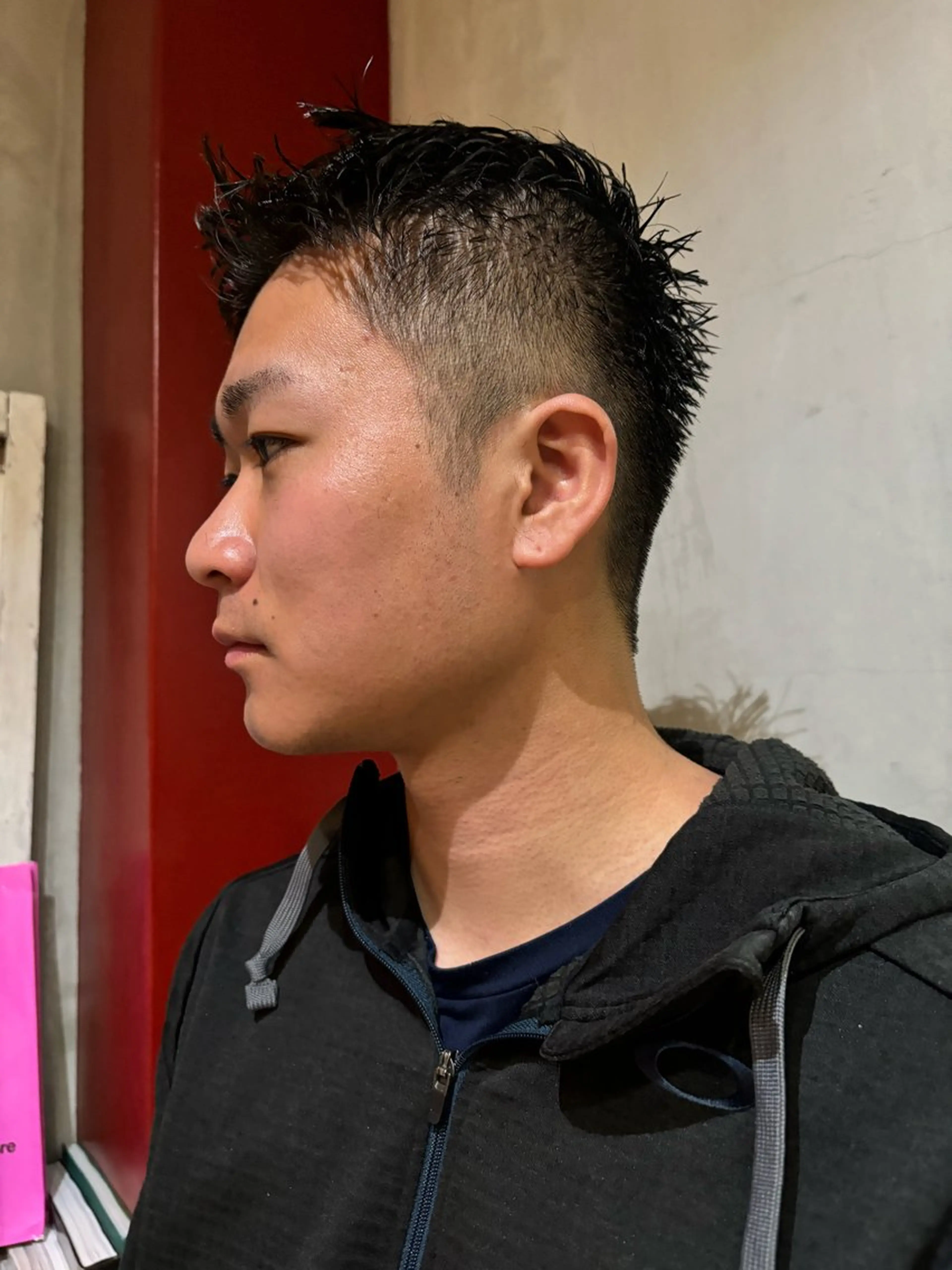 【練習モデル】刈り上げフェードの写真