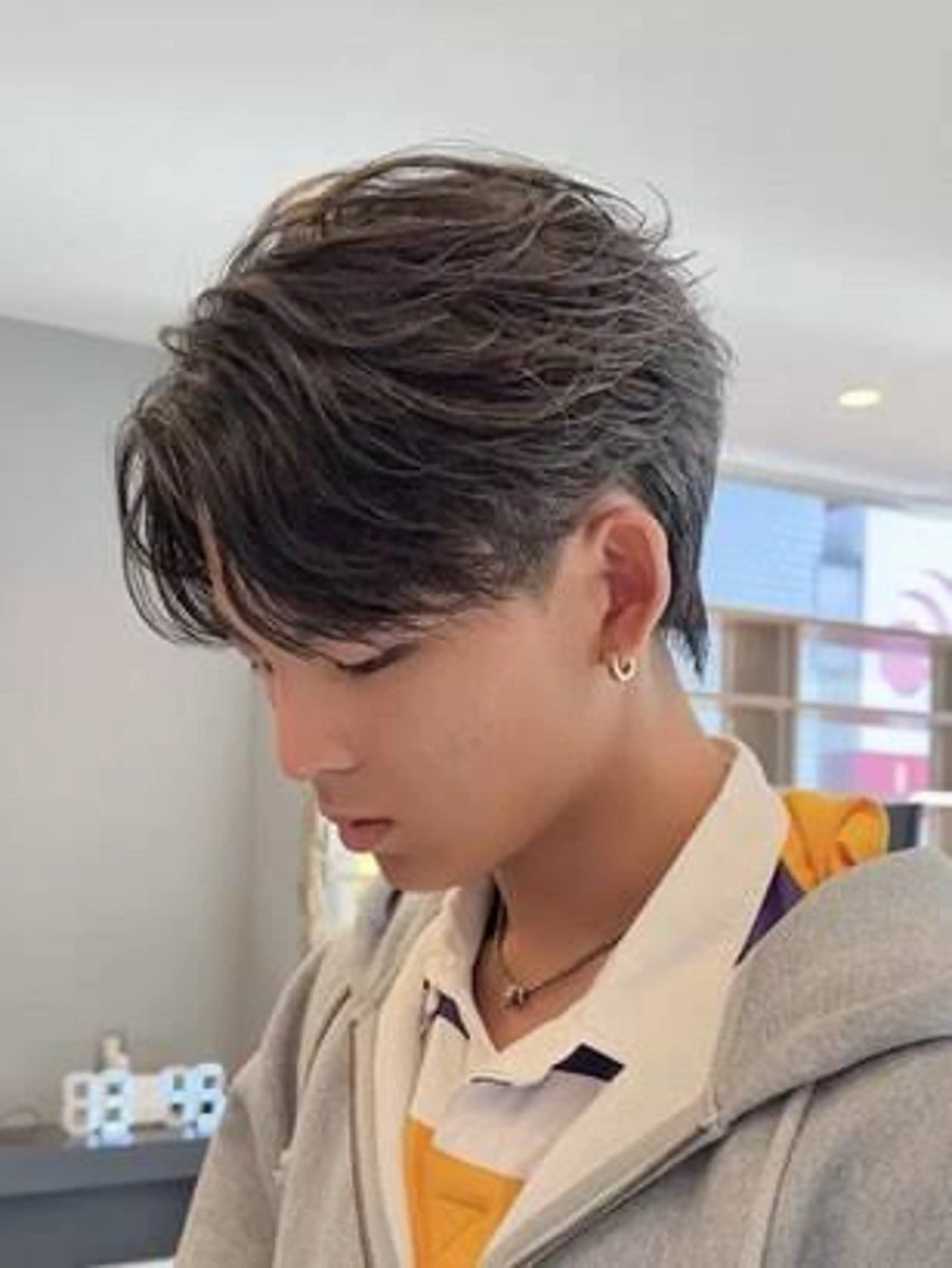 【学割】🔥フェザーショート🔥⚡️メンズトレンドヘア⚡️人気No.1⚡️の写真