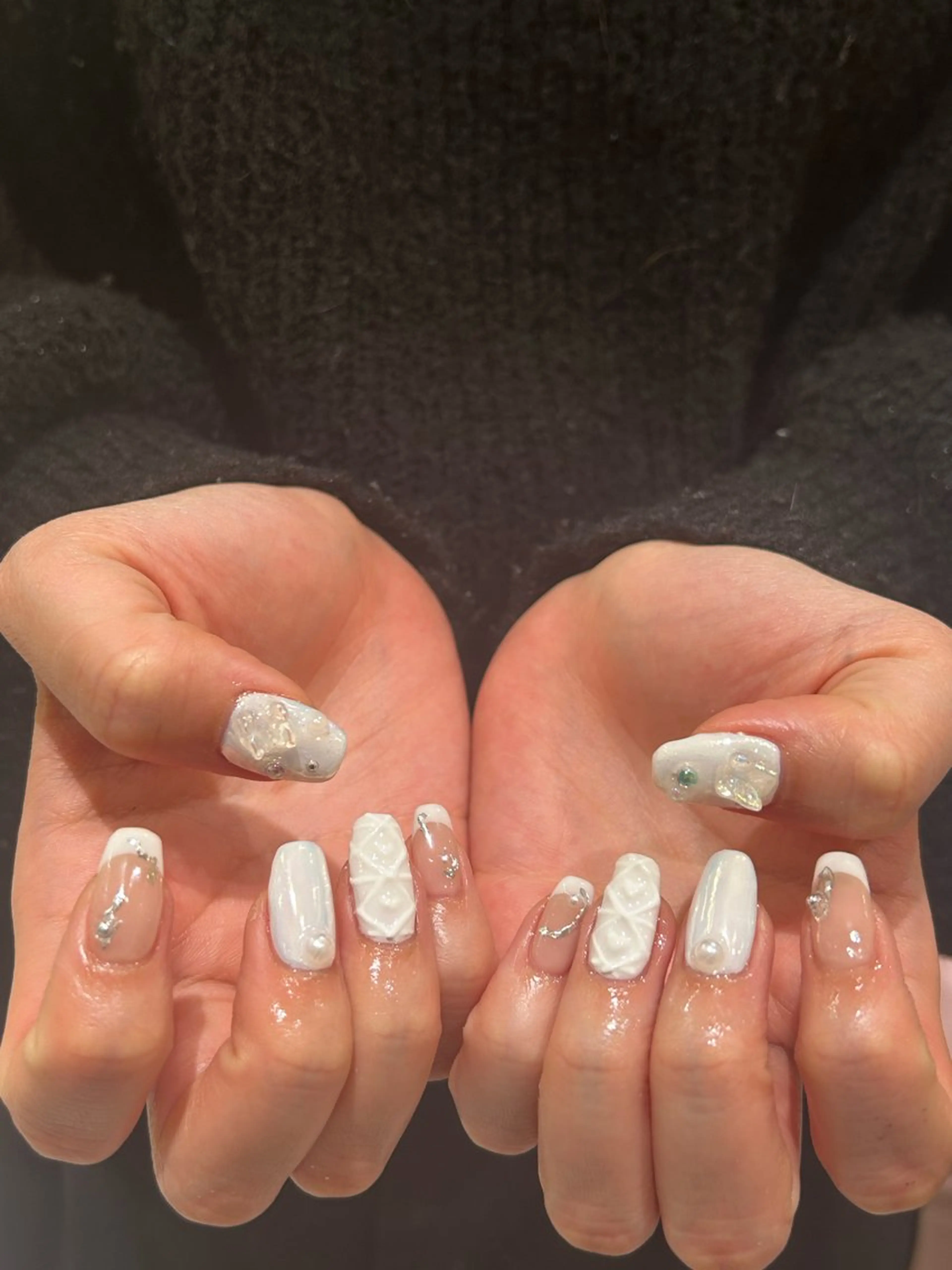 ネイル ꪆৎ平行アーチ ྀི ワカナの眉毛・アイブロウイメージ