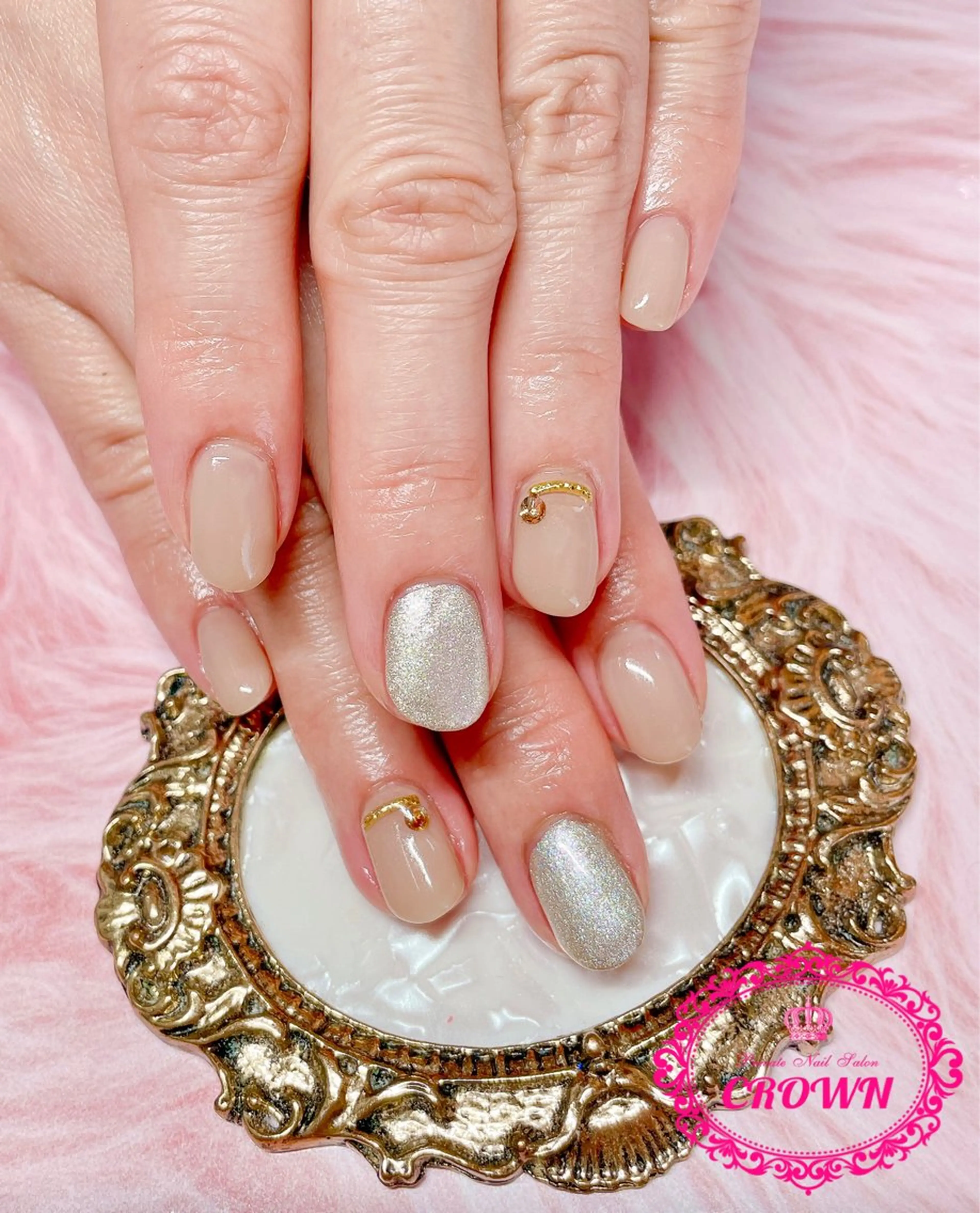 ネイル CROWN プライベートサロンのネイルデザイン