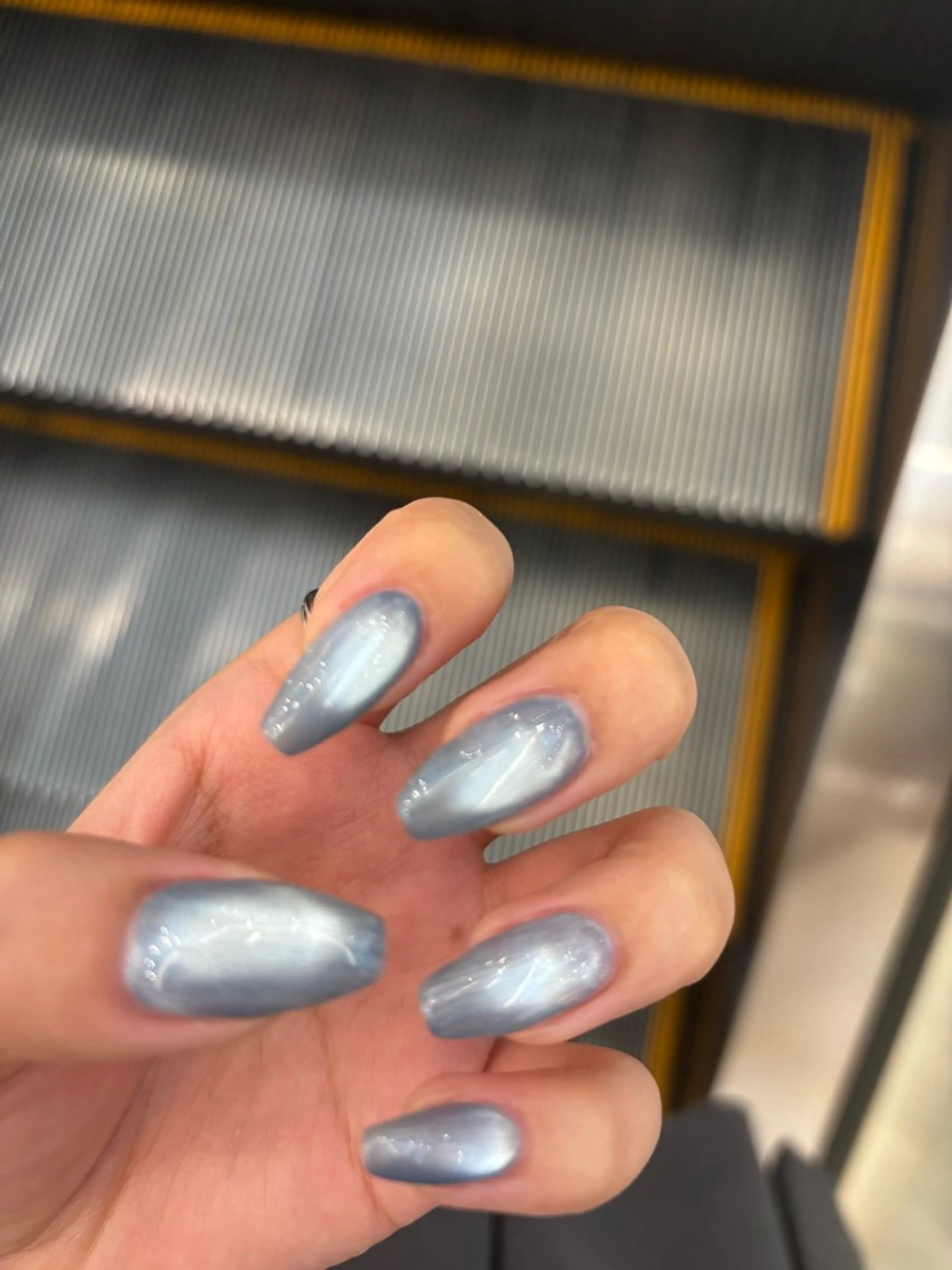 ネイル マグネットネイル おそろいネイル LUCY NAIL&EYE　心斎橋所属・LUCY  心斎橋/ miuのネイルデザイン