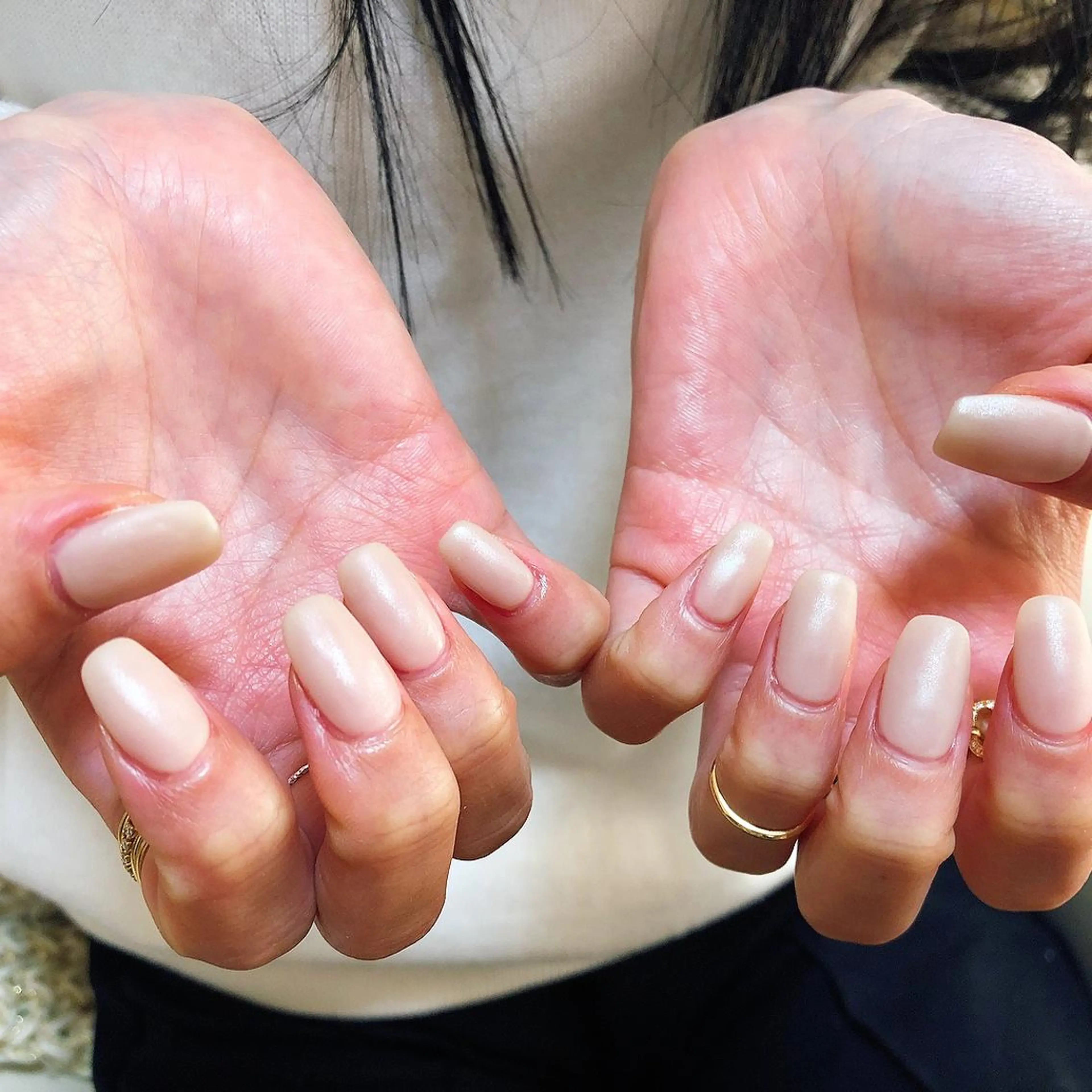 ネイル フットネイル フレンチネイル ジェルネイル ハート 韓国ネイル ハンドネイル Mogu nail 二子玉川のネイルデザイン