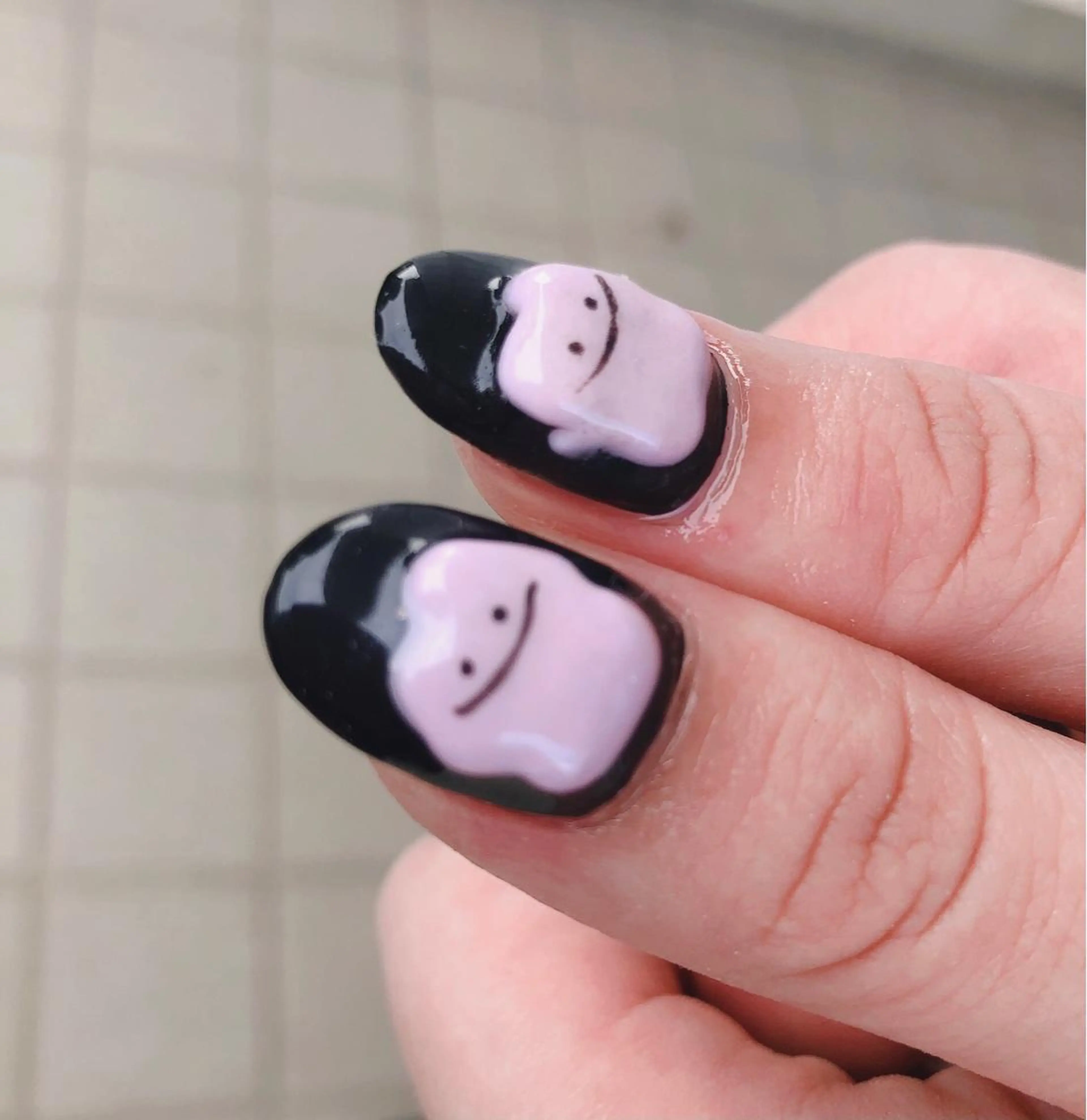 ショート ネイル ショートヘア ジェルネイル ロングネイル ニュアンスネイル ワンカラーネイル 安藤 紅実のその他イメージ