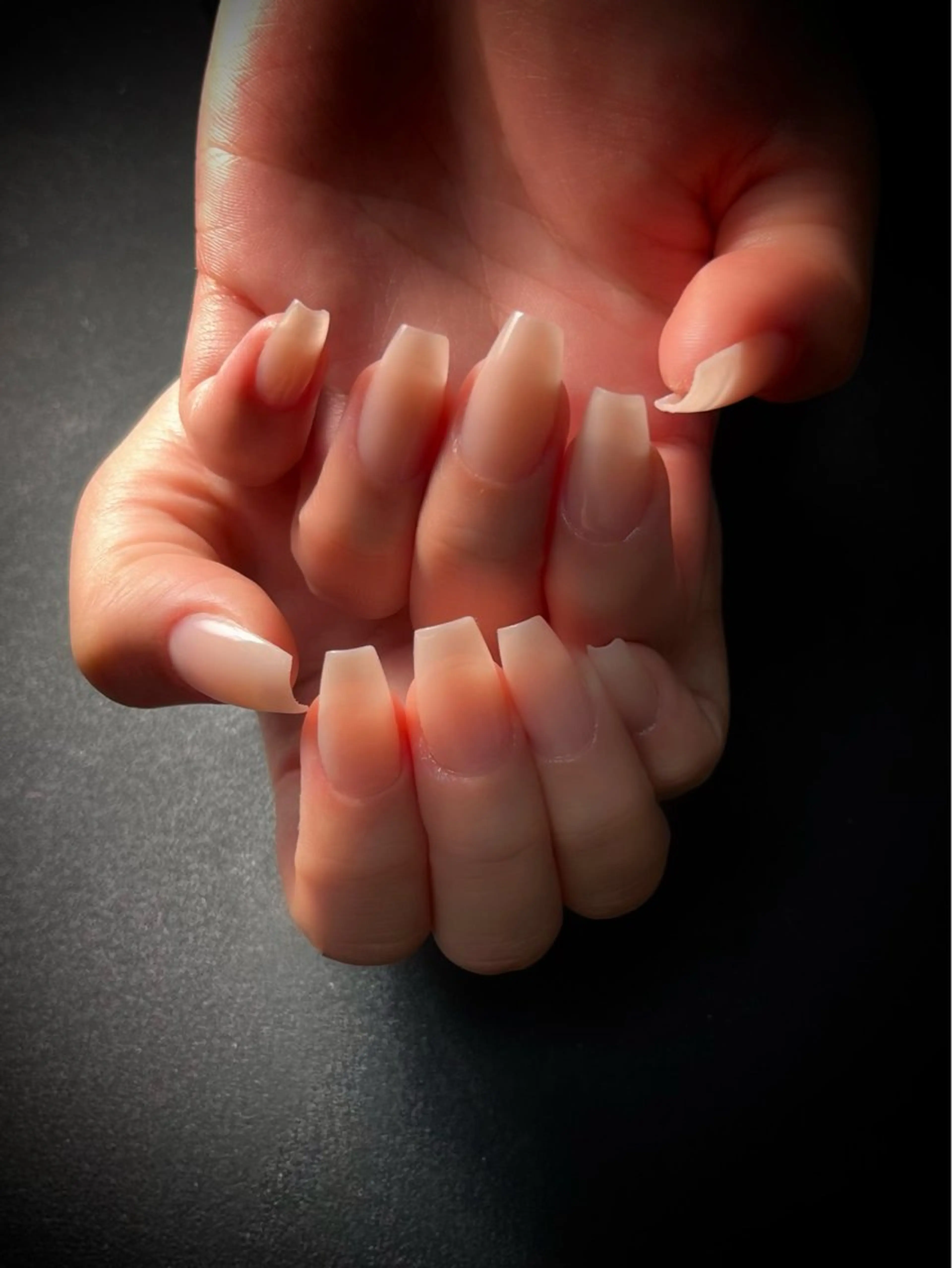 ネイル 長さ出し スカルプネイル nine.🦋 YUKOのネイルデザイン