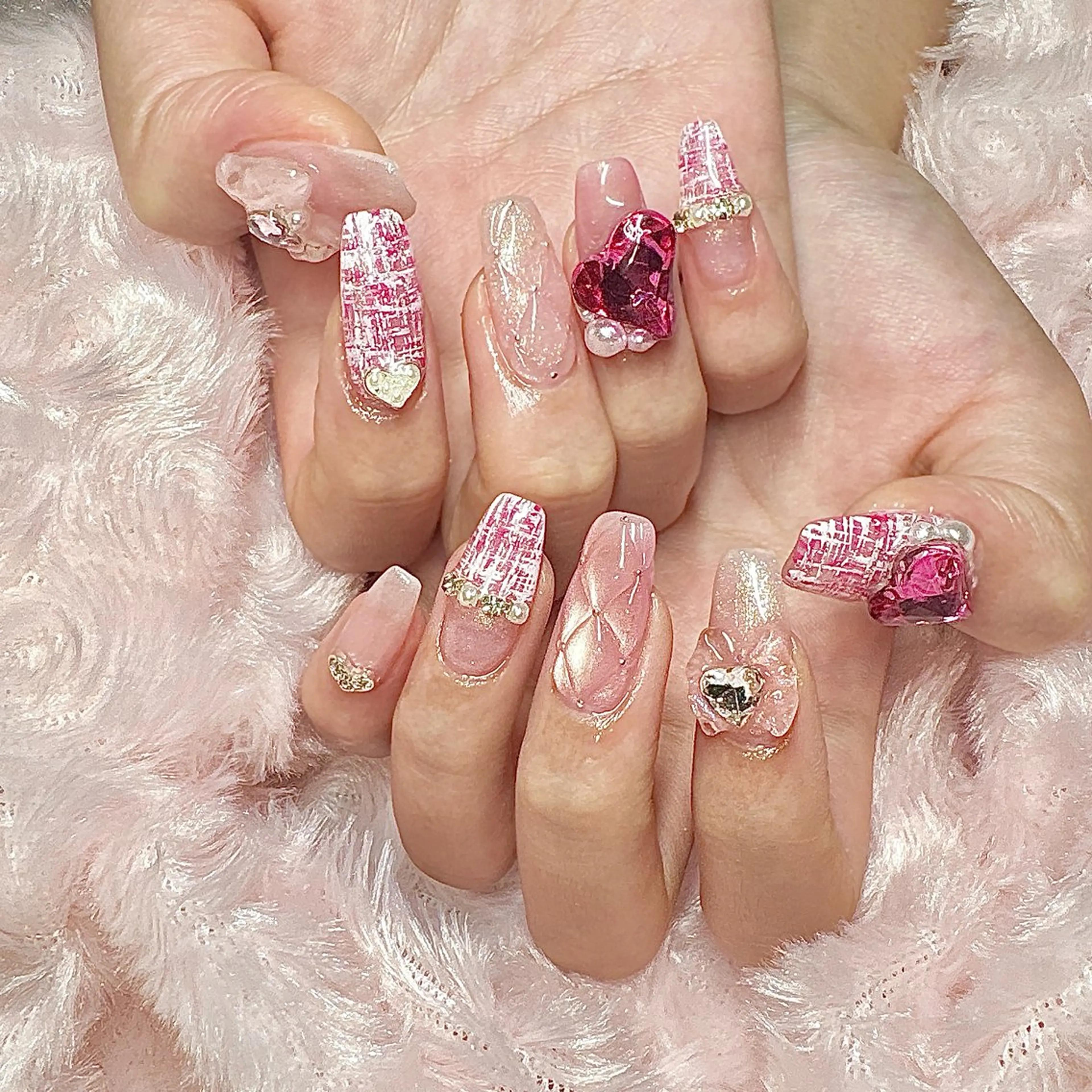 ネイル ジェルネイル しば まなみのネイルデザイン