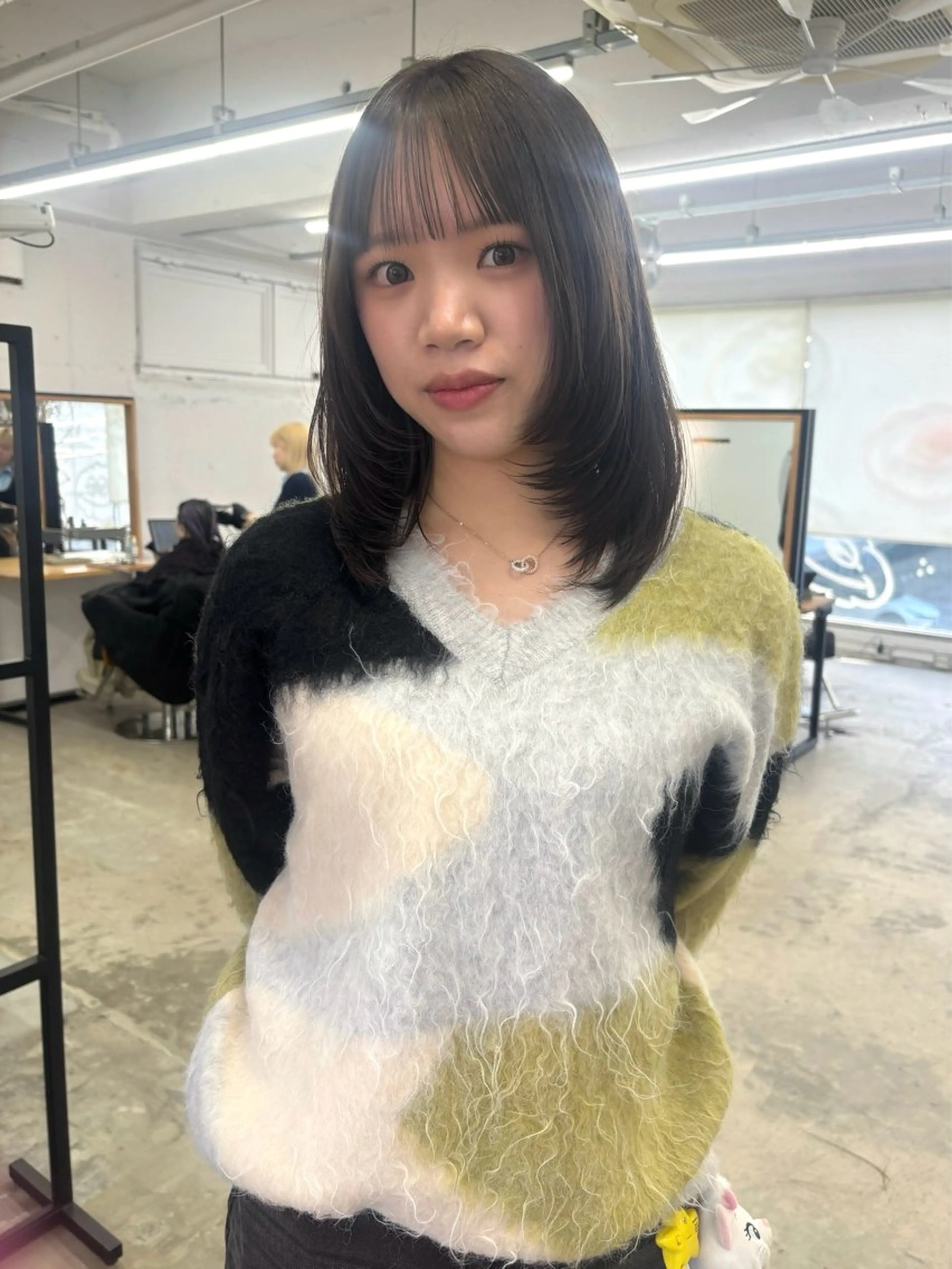 ミディアム レイヤーカット soso🫧 shuのヘアスタイル