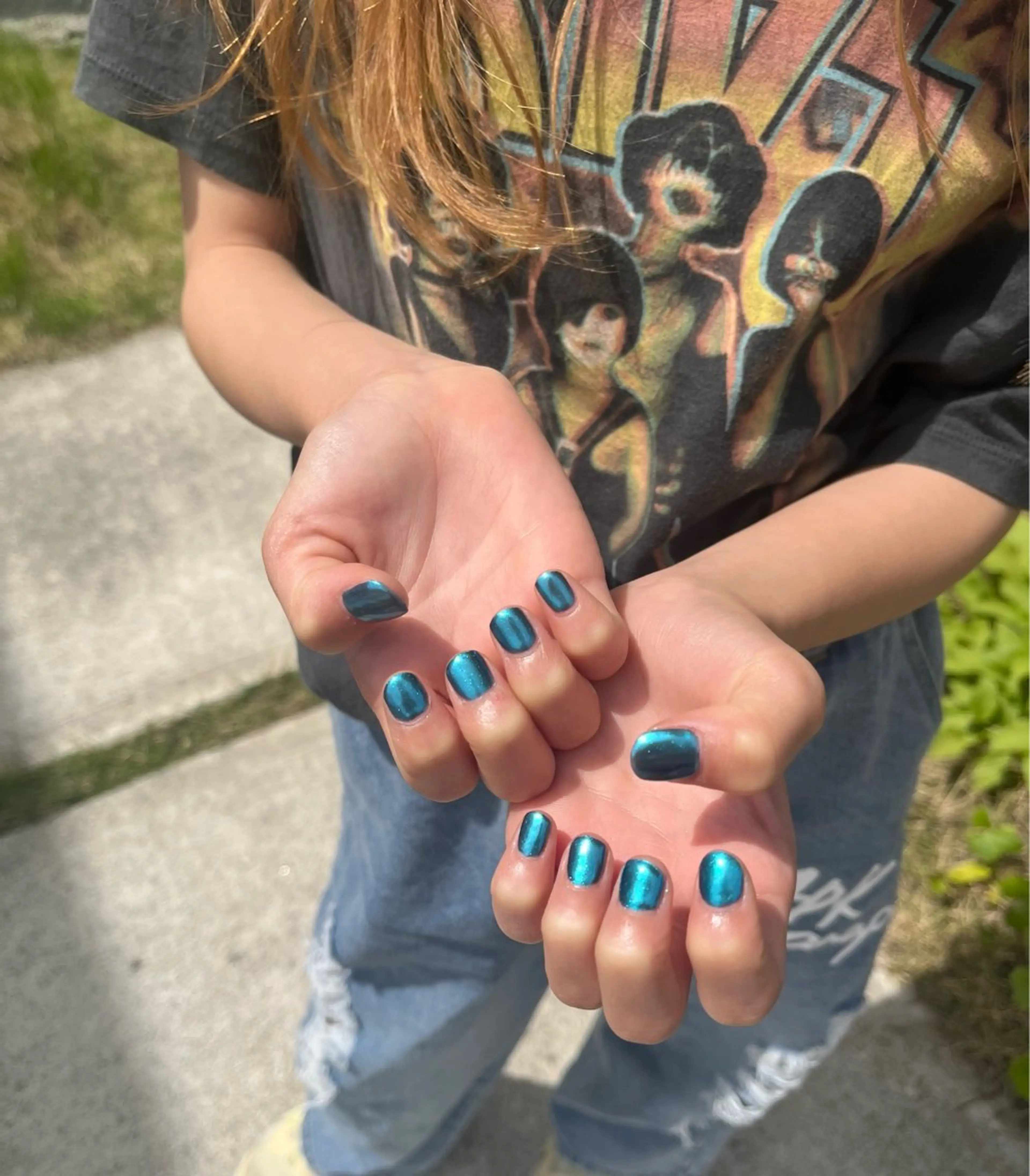 ネイル ミラーネイル 🍐 ひろみのネイルデザイン