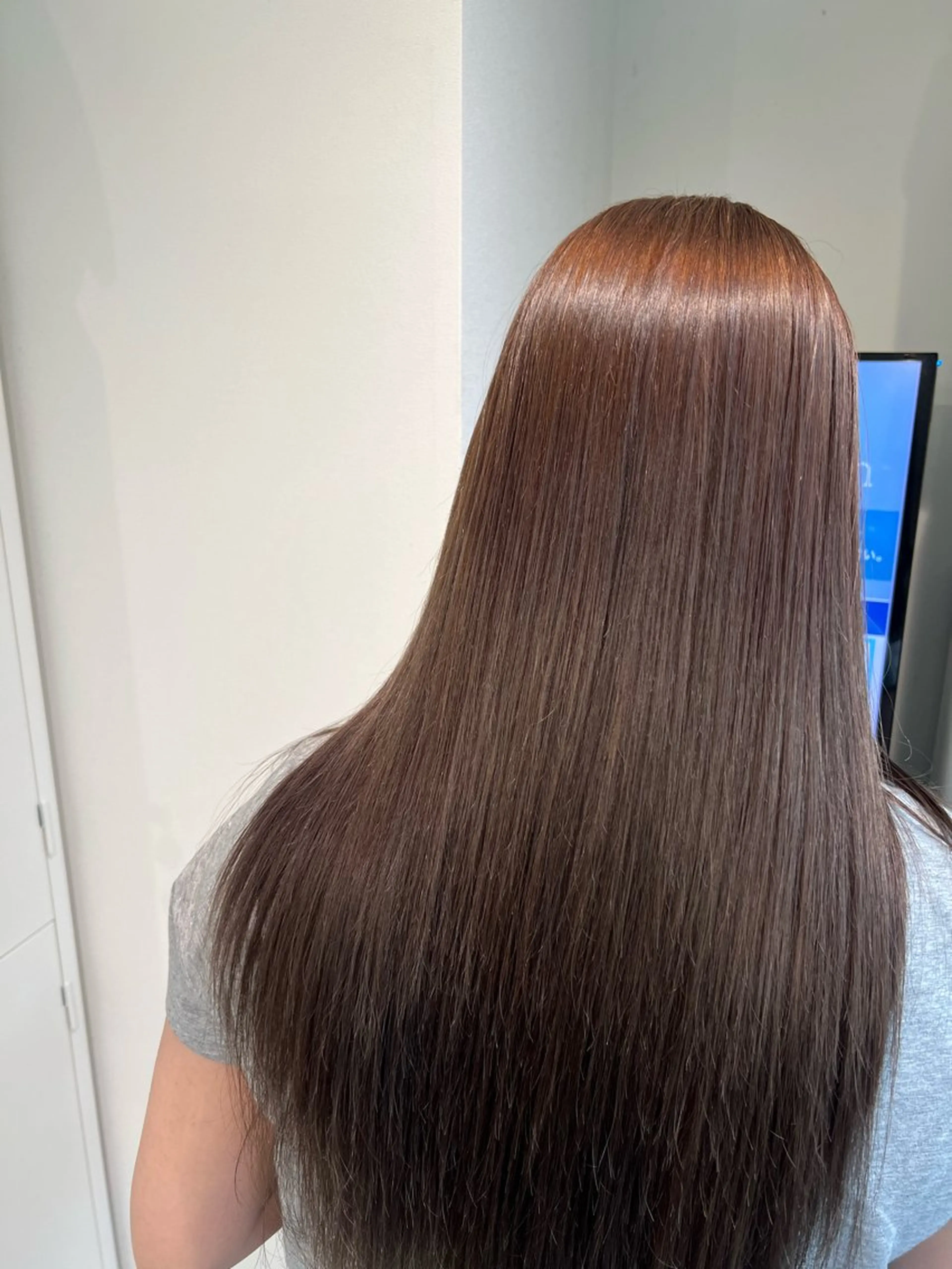 ロング カラー ヘアカラー トリートメント kei/透明感カラー /縮毛矯正/メンズのヘアスタイル