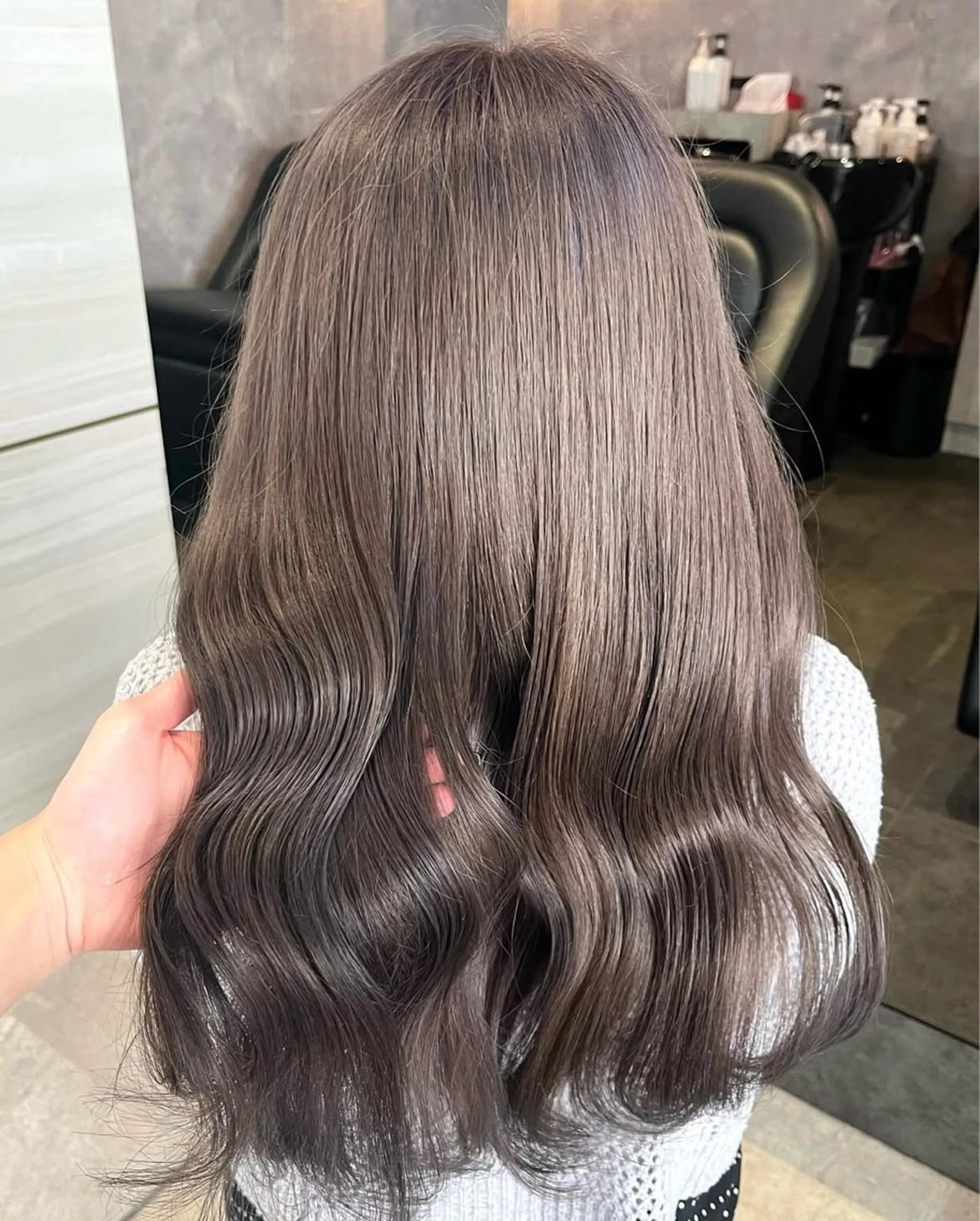 ロング カラー 💘Kurea💘 艶髪/韓国/暗髪のヘアスタイル