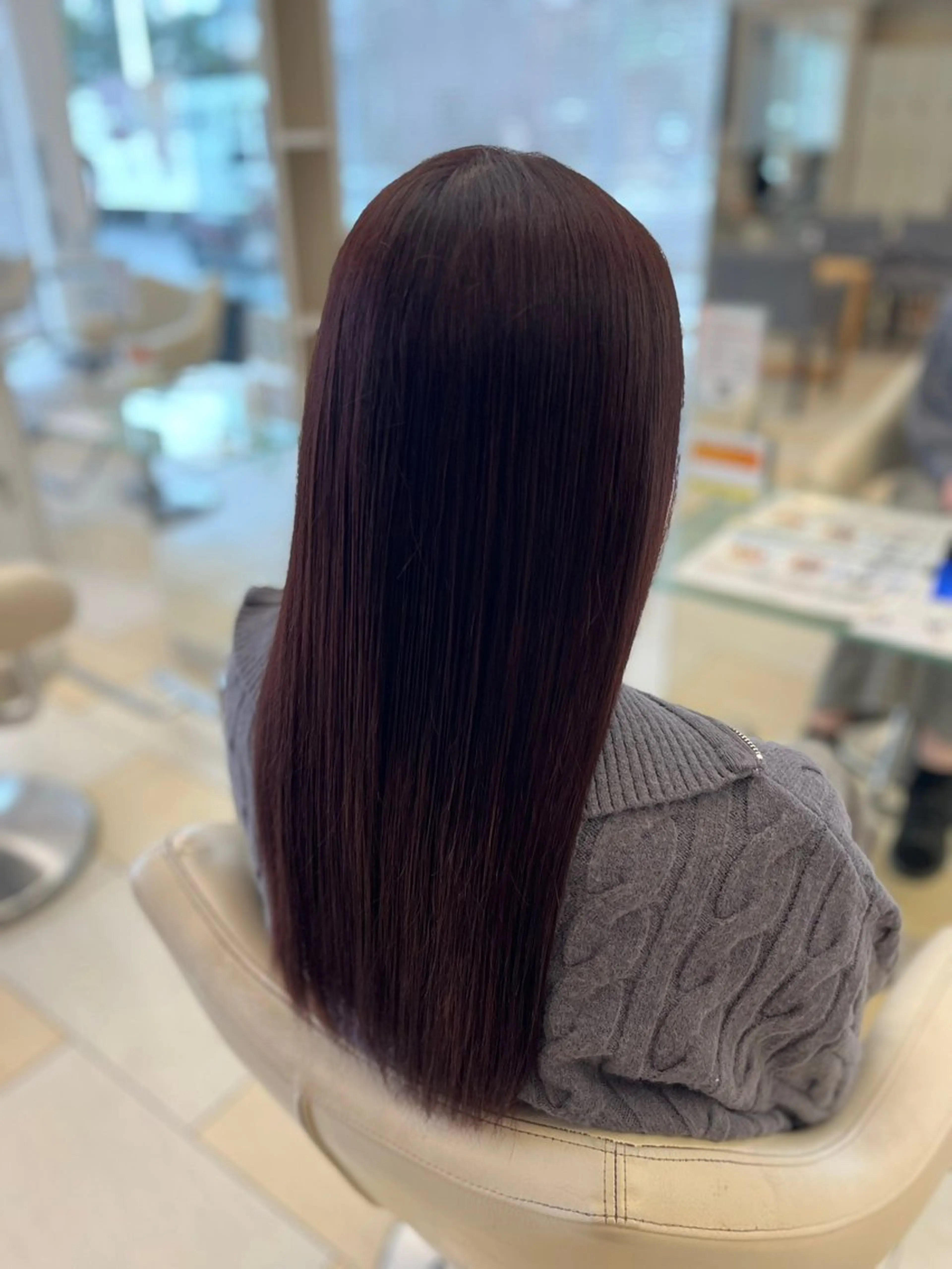 ロング カラー ヘアカラー トリートメント 村崎 美彩希のヘアスタイル