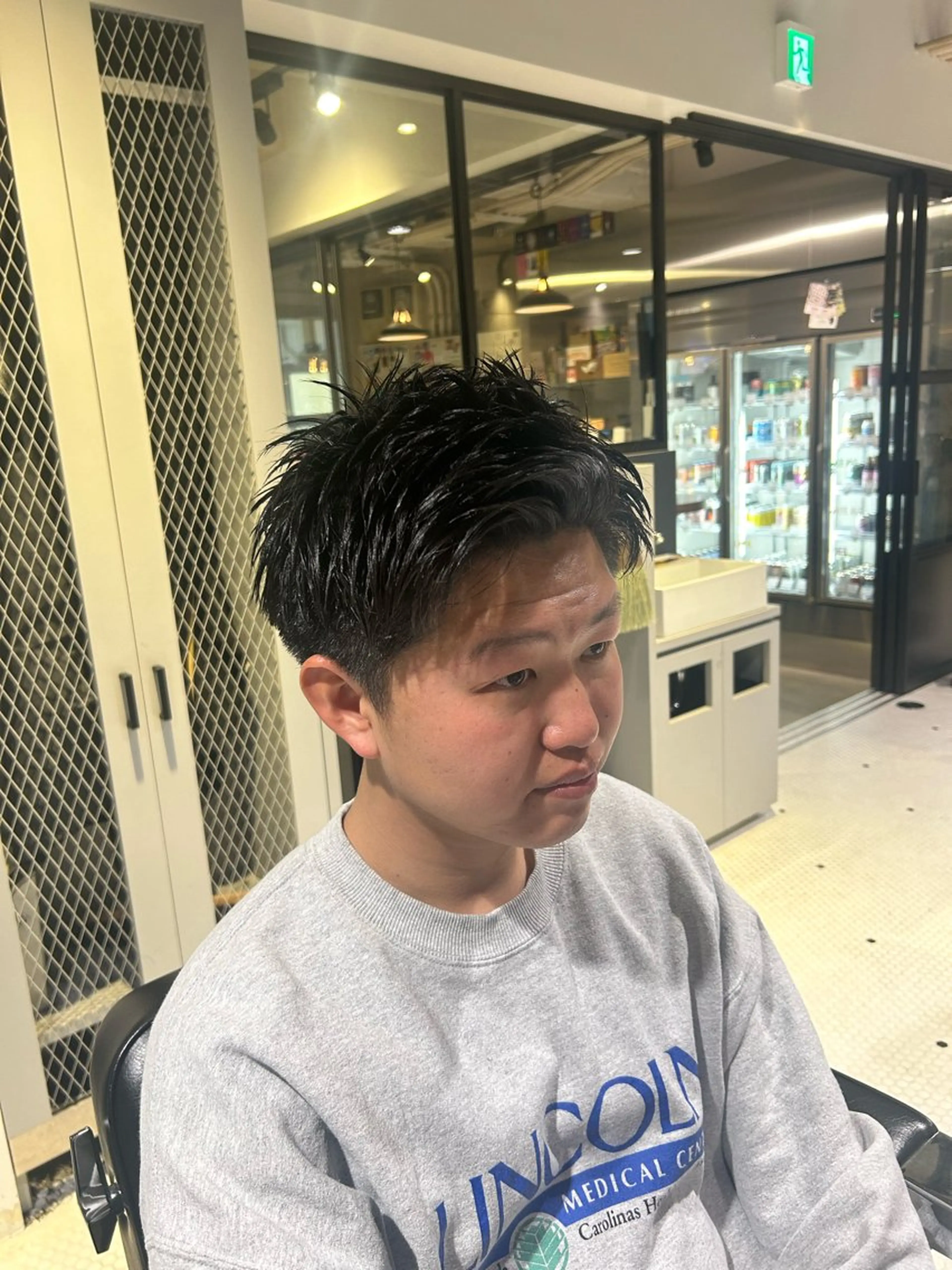 ショート FRANK’S BARBE(E)R THE STAND.所属・飯田橋メンズカット 高橋琴音のヘアスタイル