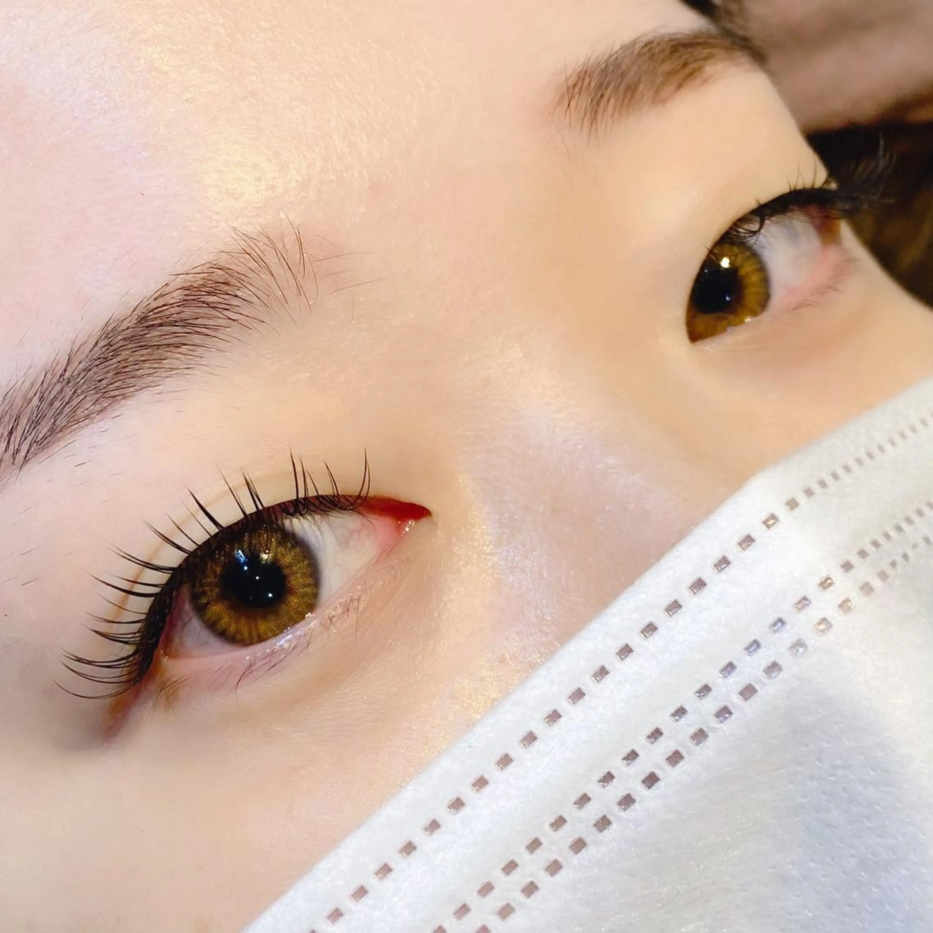 マツエク・マツパ フラットラッシュ アップワードラッシュ Bianca 長津田店　長牛のマツエク・マツパデザイン