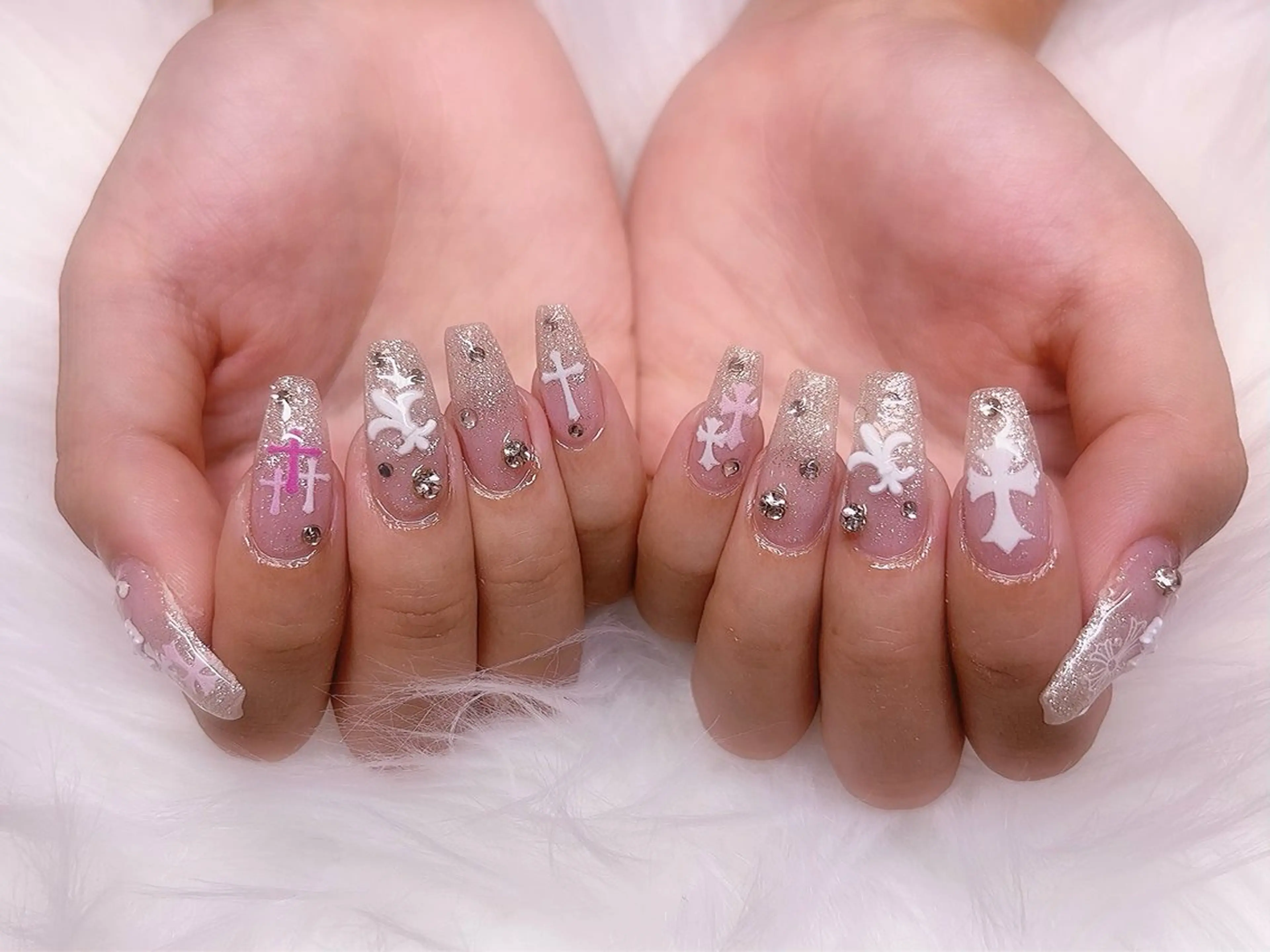 【当日限定特別価格❣️】オフなし🌸ジェル💅持ち込みデザイン🎶ྀིの写真