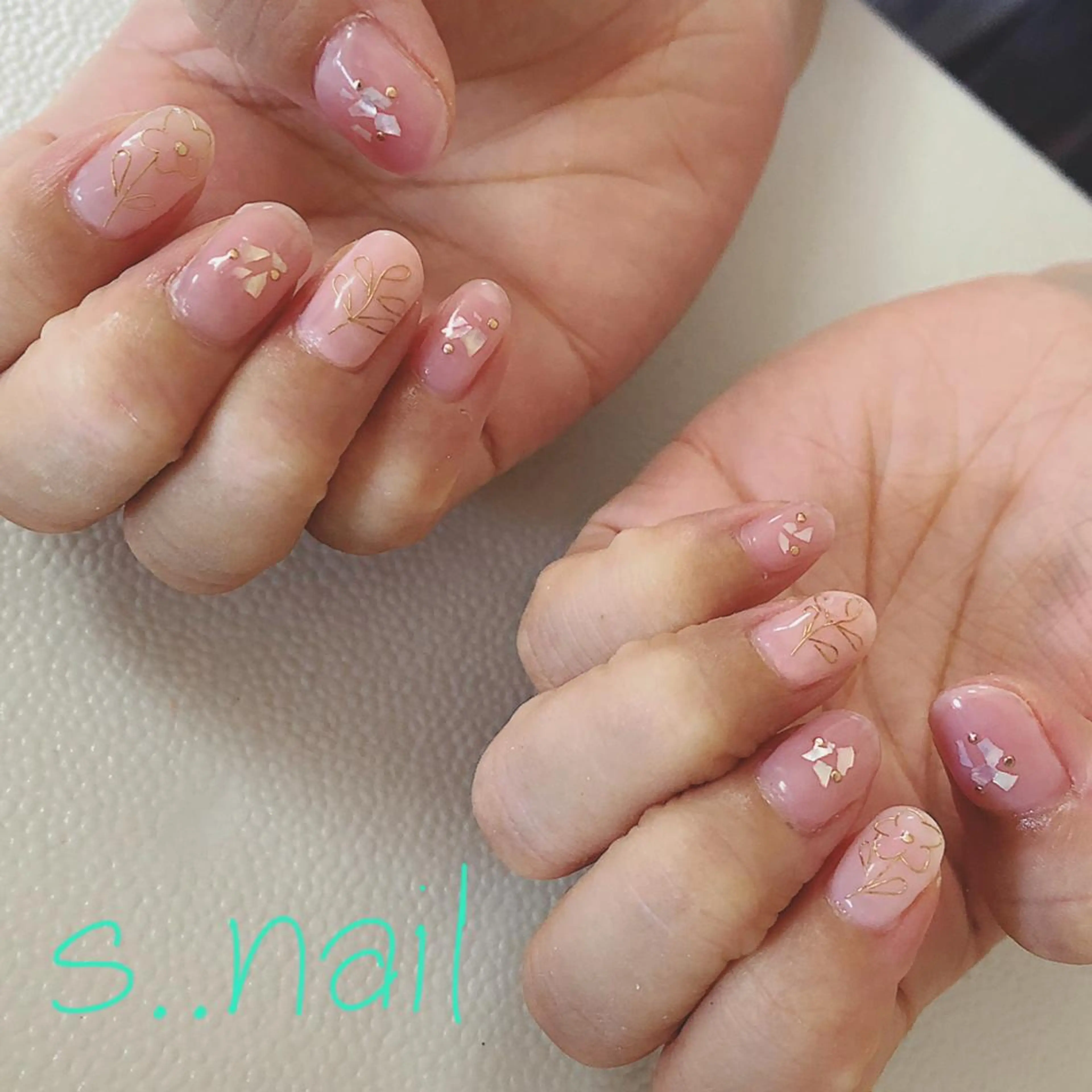 ネイル ピンク ハンドネイル フットネイル s..nail / MORITAのネイルデザイン