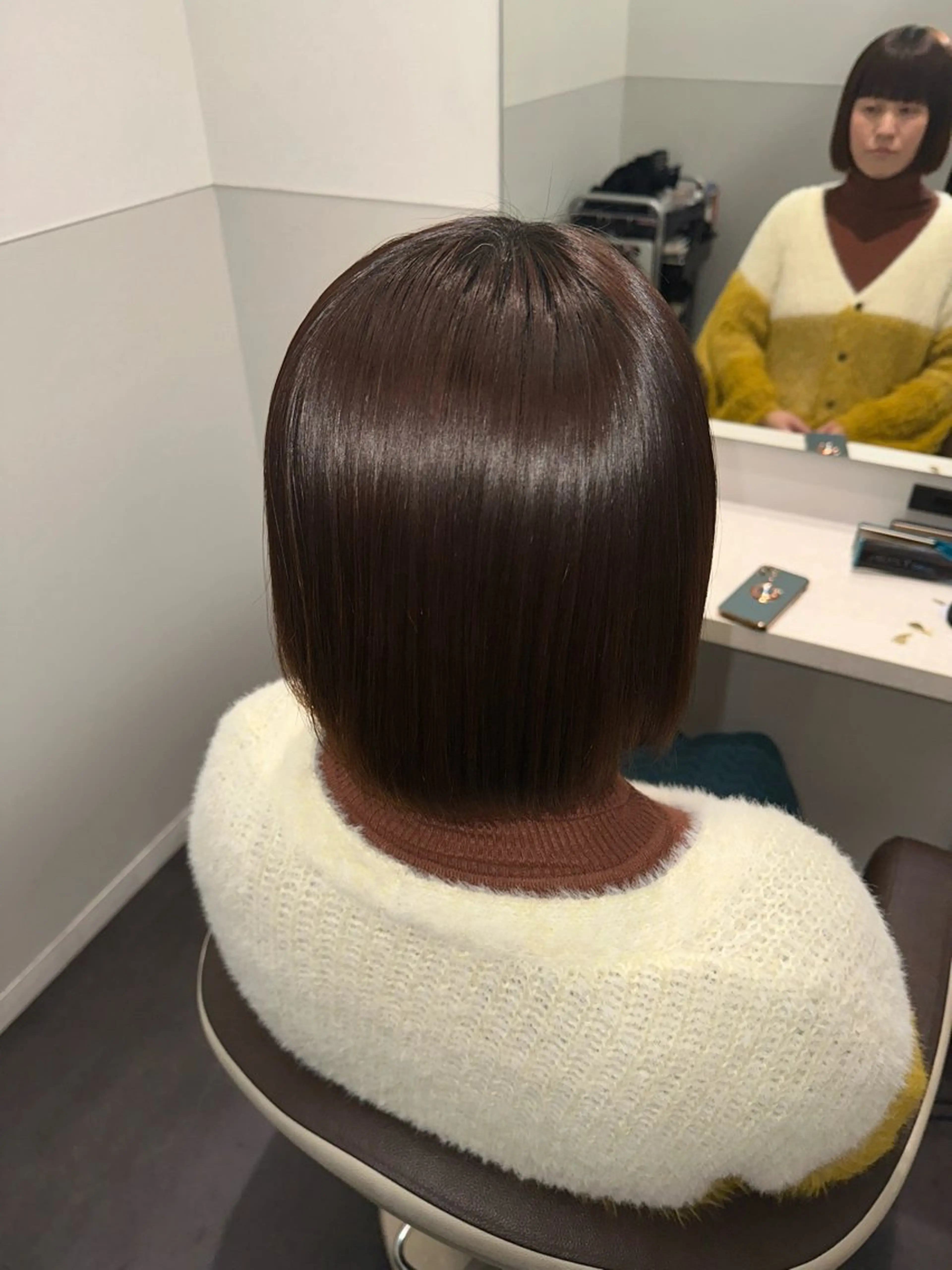 ショート Wisteria所属・美髪特化✨ 伊織✨縮毛矯正✨のヘアスタイル