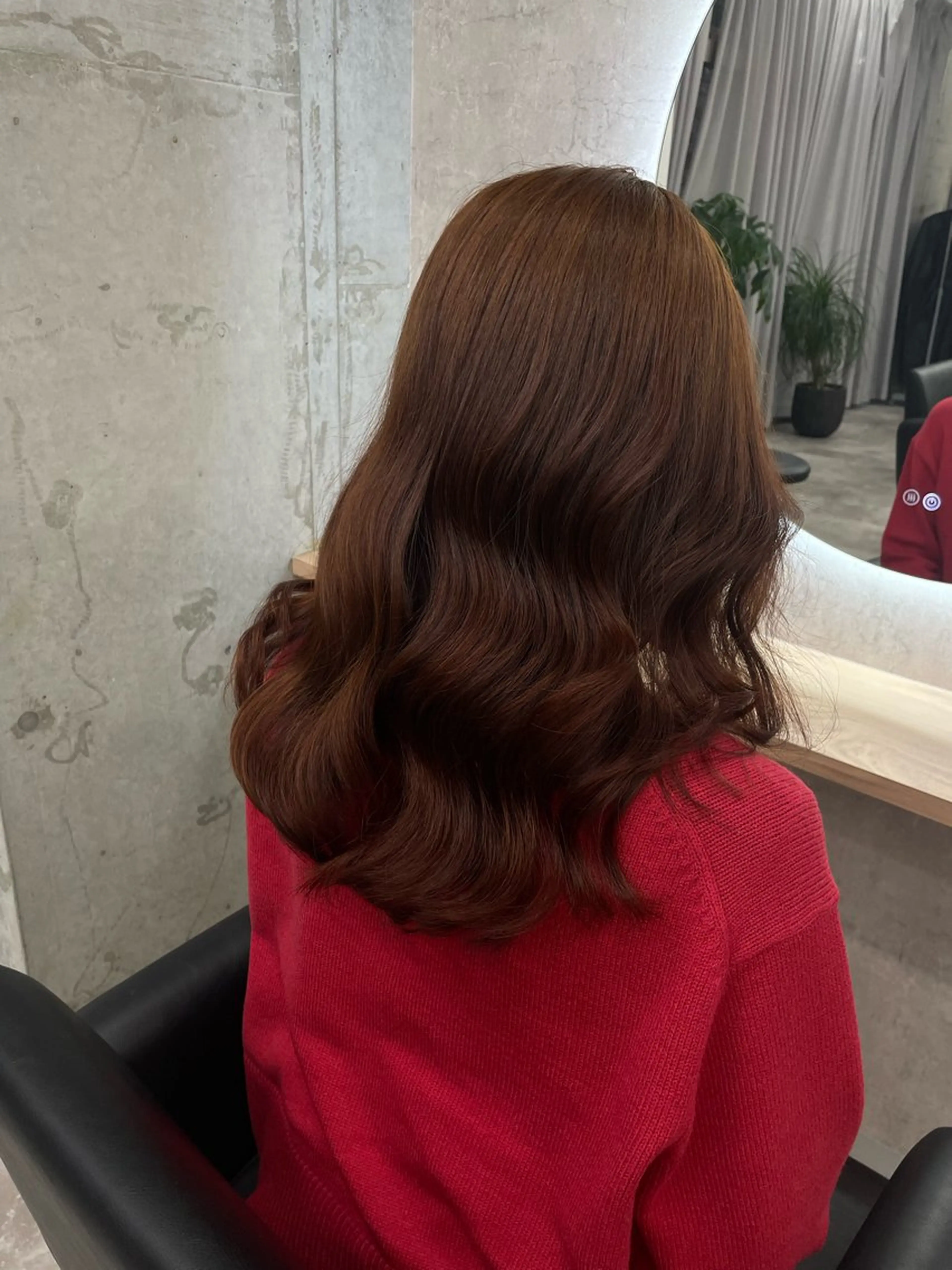 セミロング 奥野碧🌈艶髪 /ダメージレスカラーのヘアスタイル