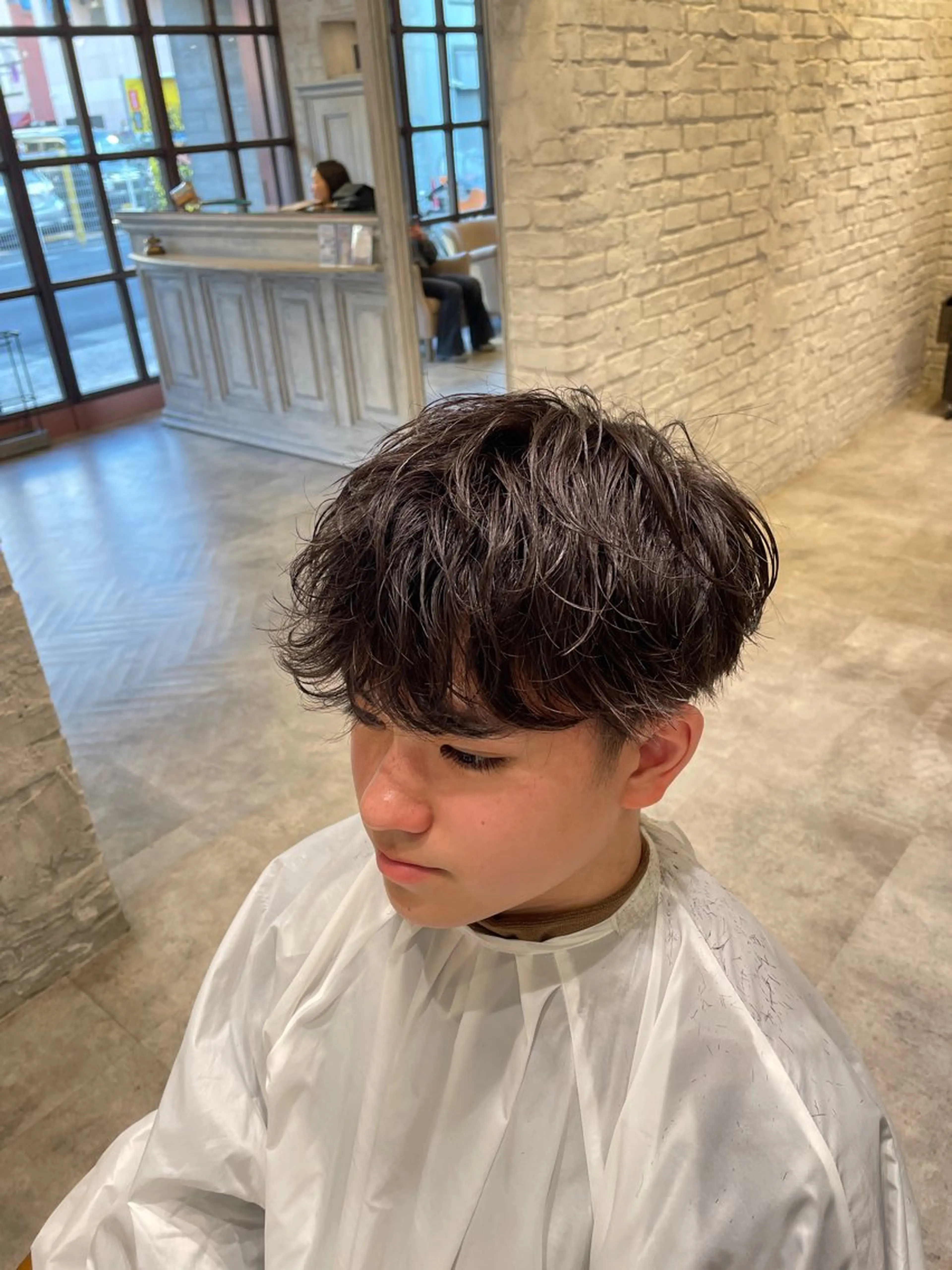 パーマ AKITO /溝の口駅のヘアスタイル