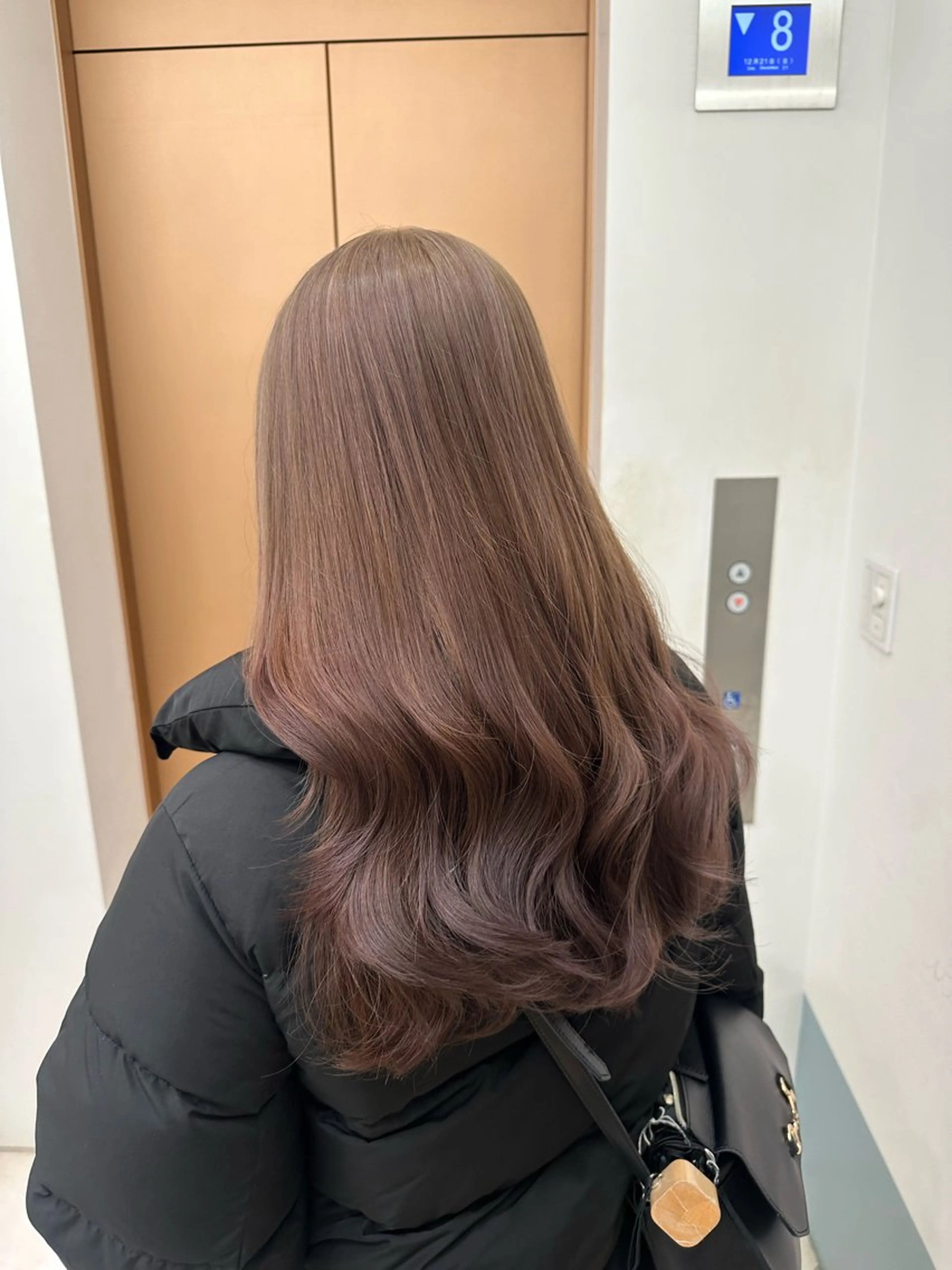 ロング カラー ヘアカラー 安丸 結夏のヘアスタイル