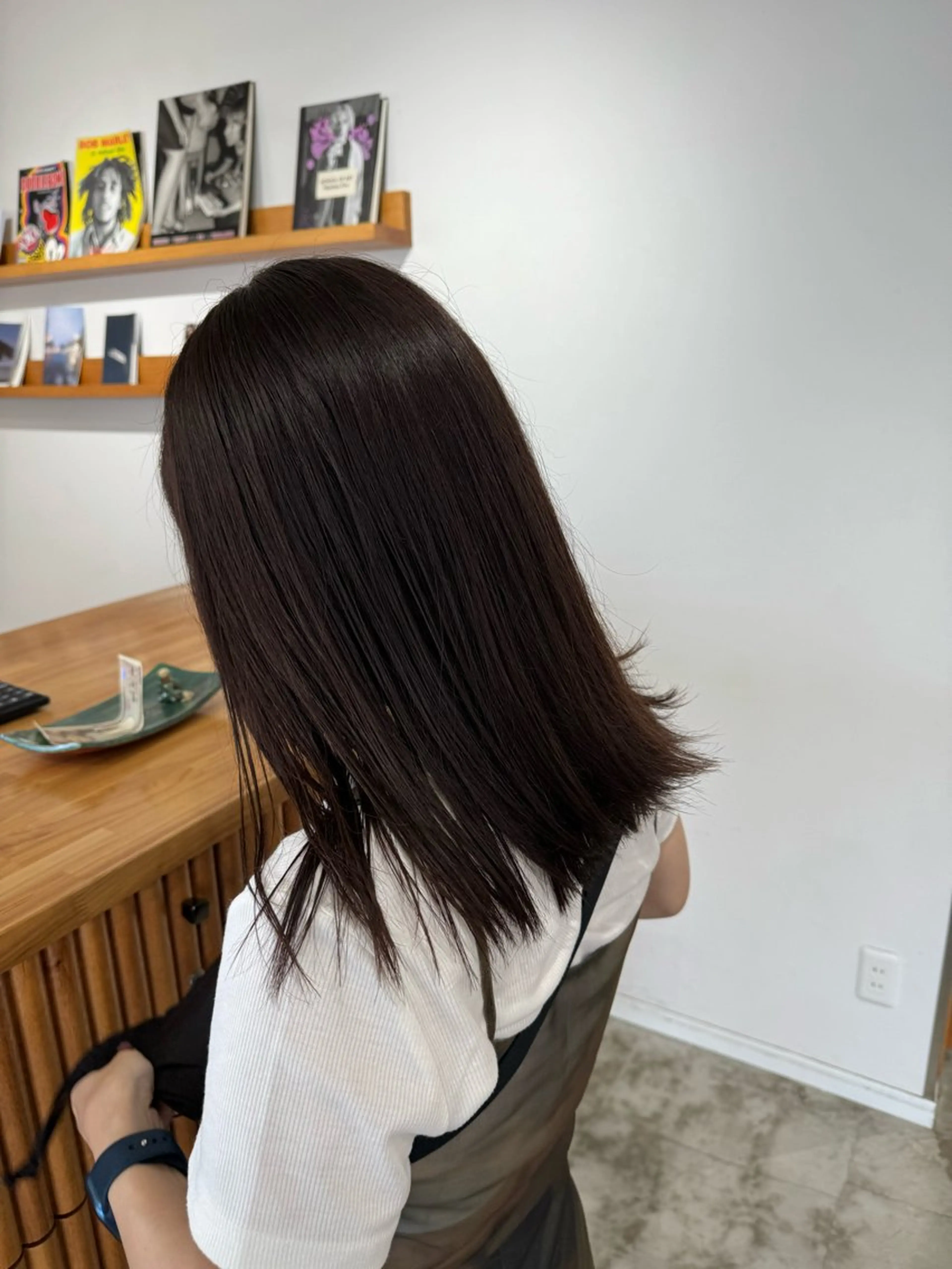 セミロング カラー KOU×北谷× BY MY SIDEのヘアスタイル