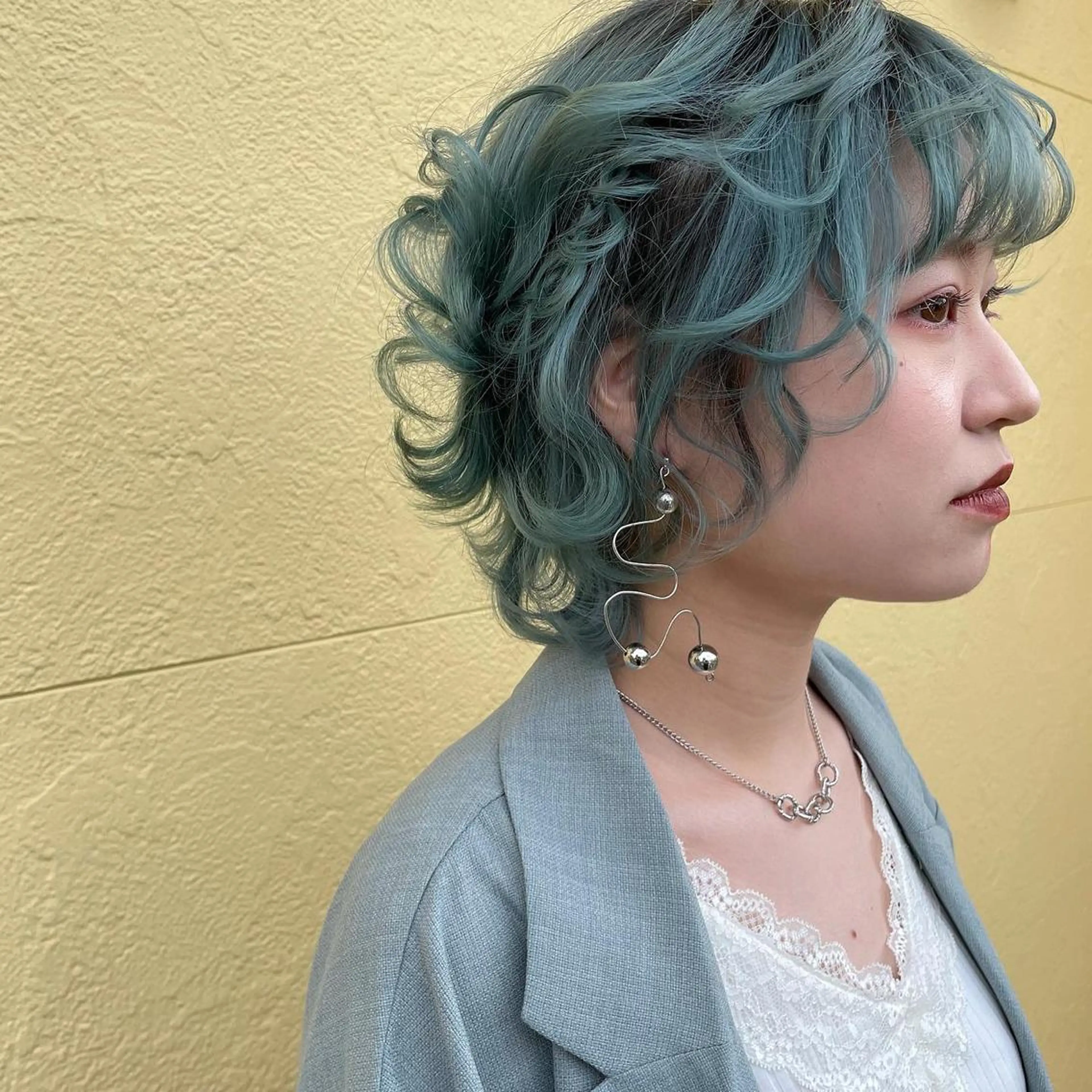 ショート カラー ショート/ブリーチ mizuki🐋のヘアスタイル